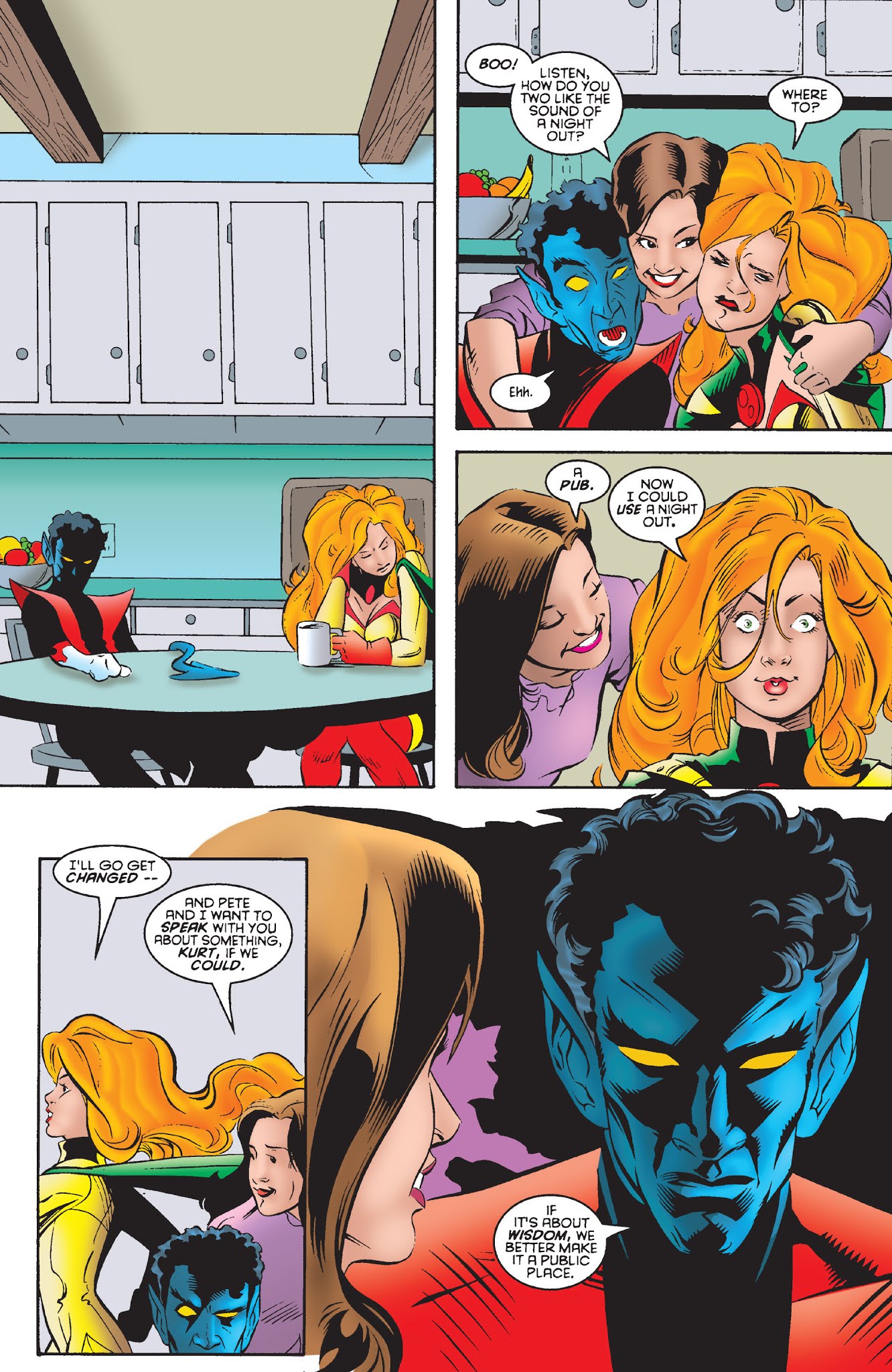 Read online Excalibur Visionaries: Warren Ellis comic -  Issue # TPB 2 (Part 1) - 12