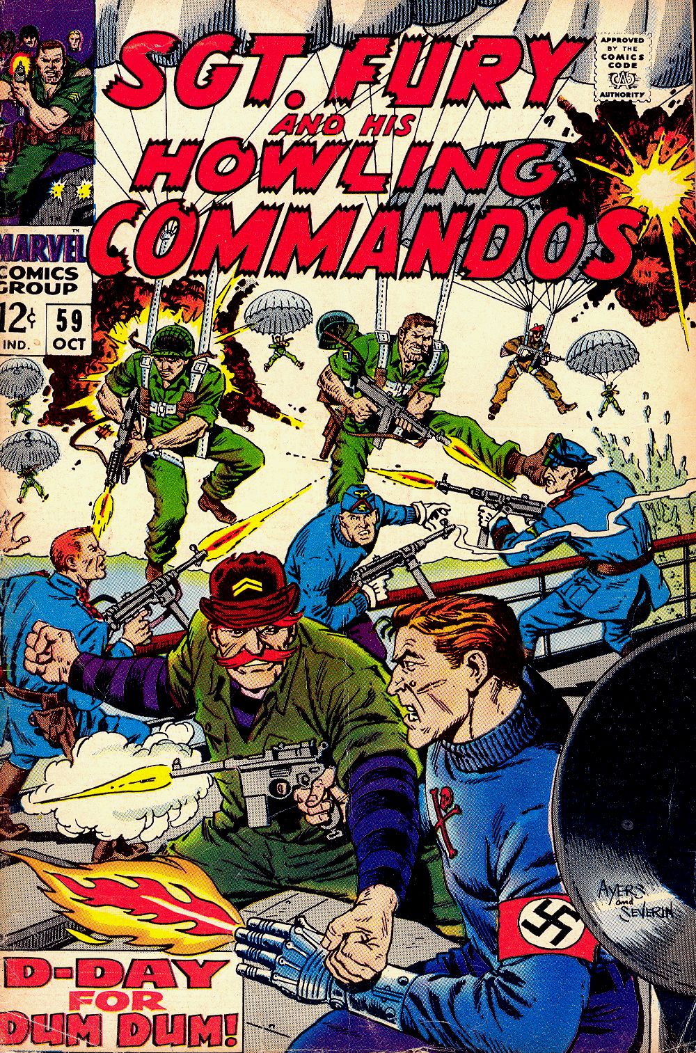 Read online Sgt. Fury comic -  Issue #59 - 1