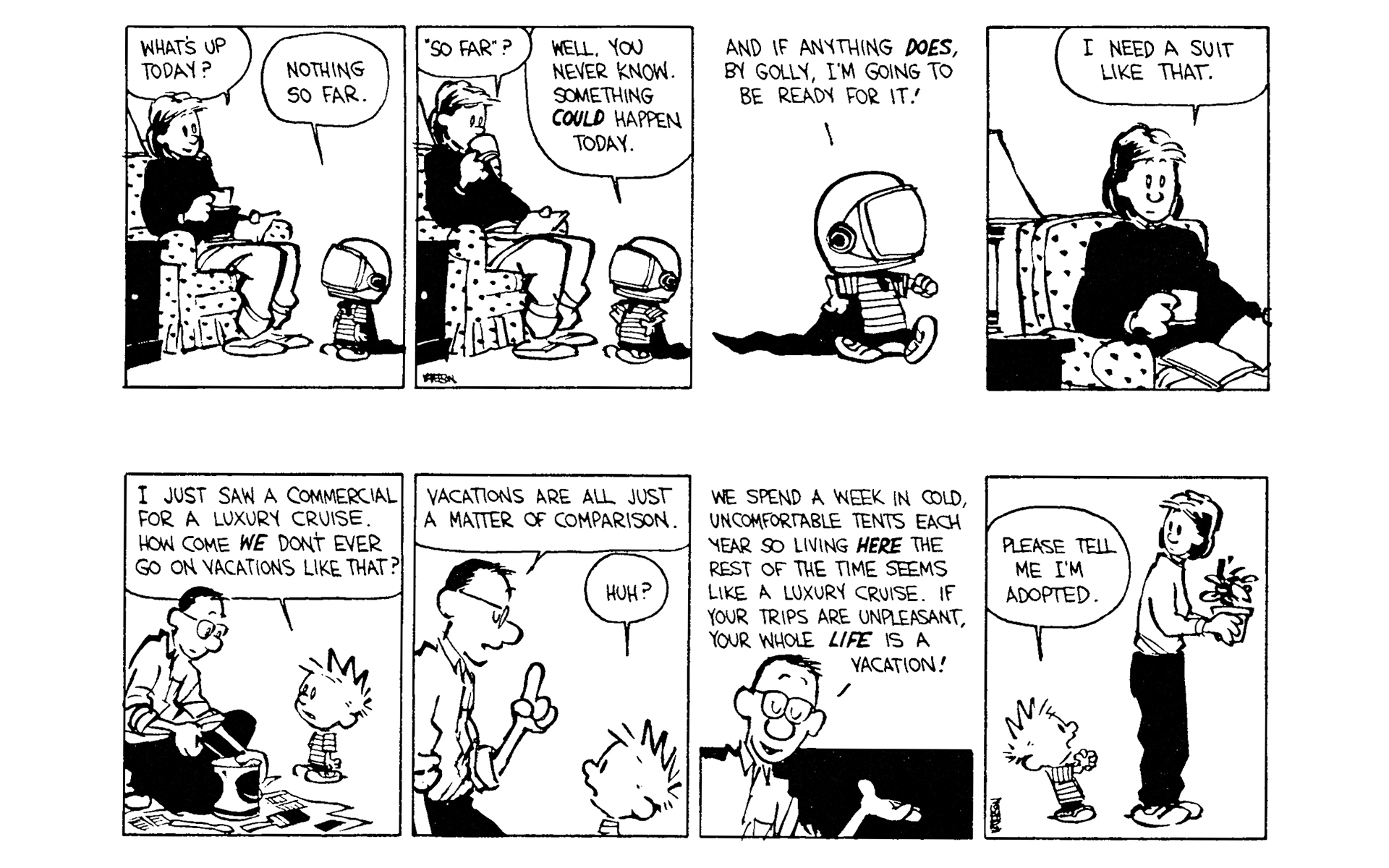 Read online Calvin and Hobbes comic -  Issue #7 - 148