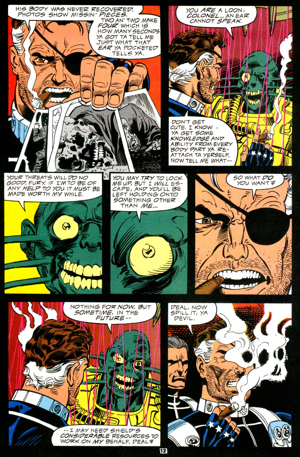 Read online Nick Fury, Agent of S.H.I.E.L.D. comic -  Issue #46 - 10