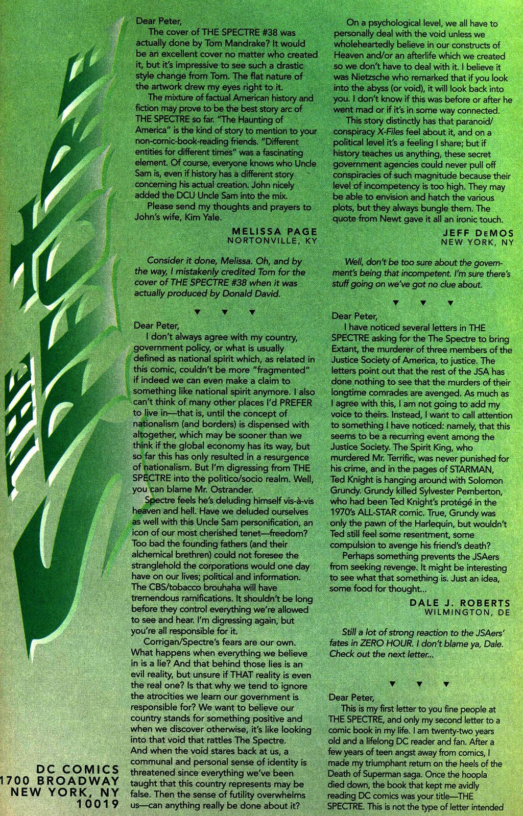 Read online The Spectre (1992) comic -  Issue #43 - 24