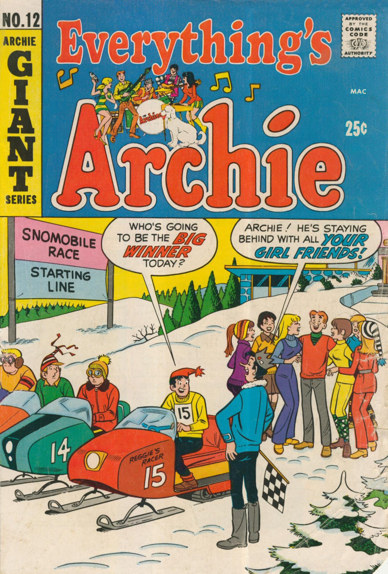Read online Everything's Archie comic -  Issue #12 - 1