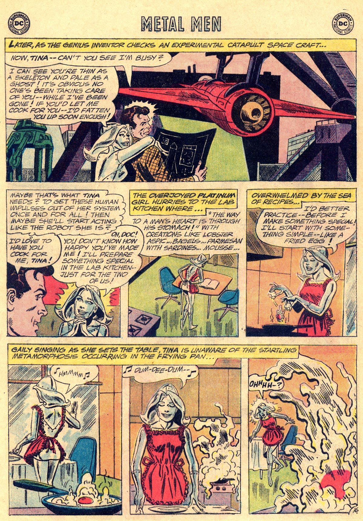 Read online Metal Men (1963) comic -  Issue #3 - 20
