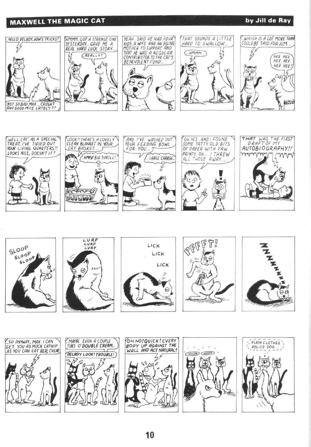 Read online Alan Moore's Maxwell the Magic Cat comic -  Issue #1 - 9