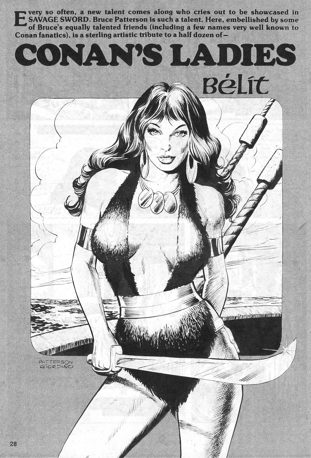 Read online The Savage Sword Of Conan comic -  Issue #29 - 28