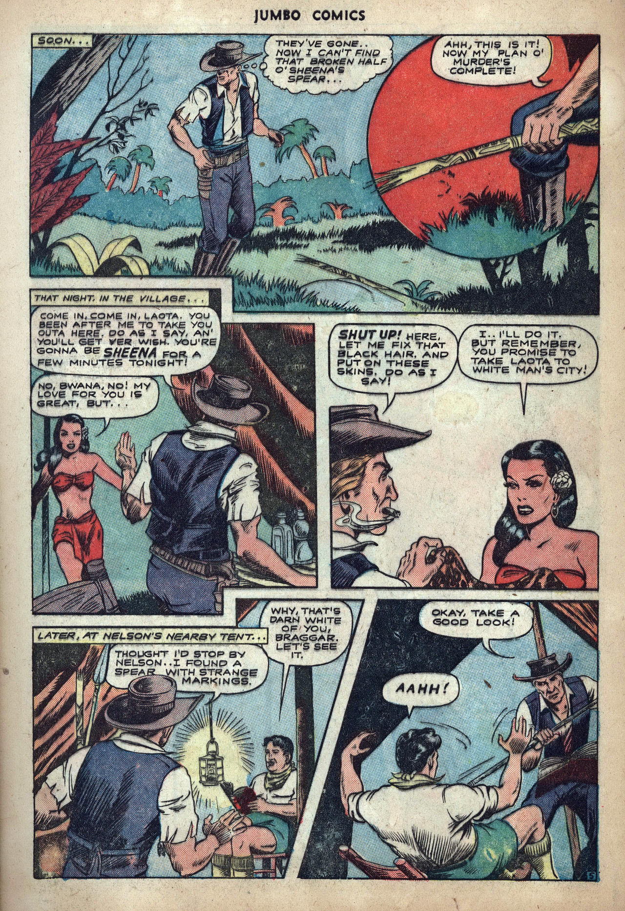 Read online Jumbo Comics comic -  Issue #68 - 7