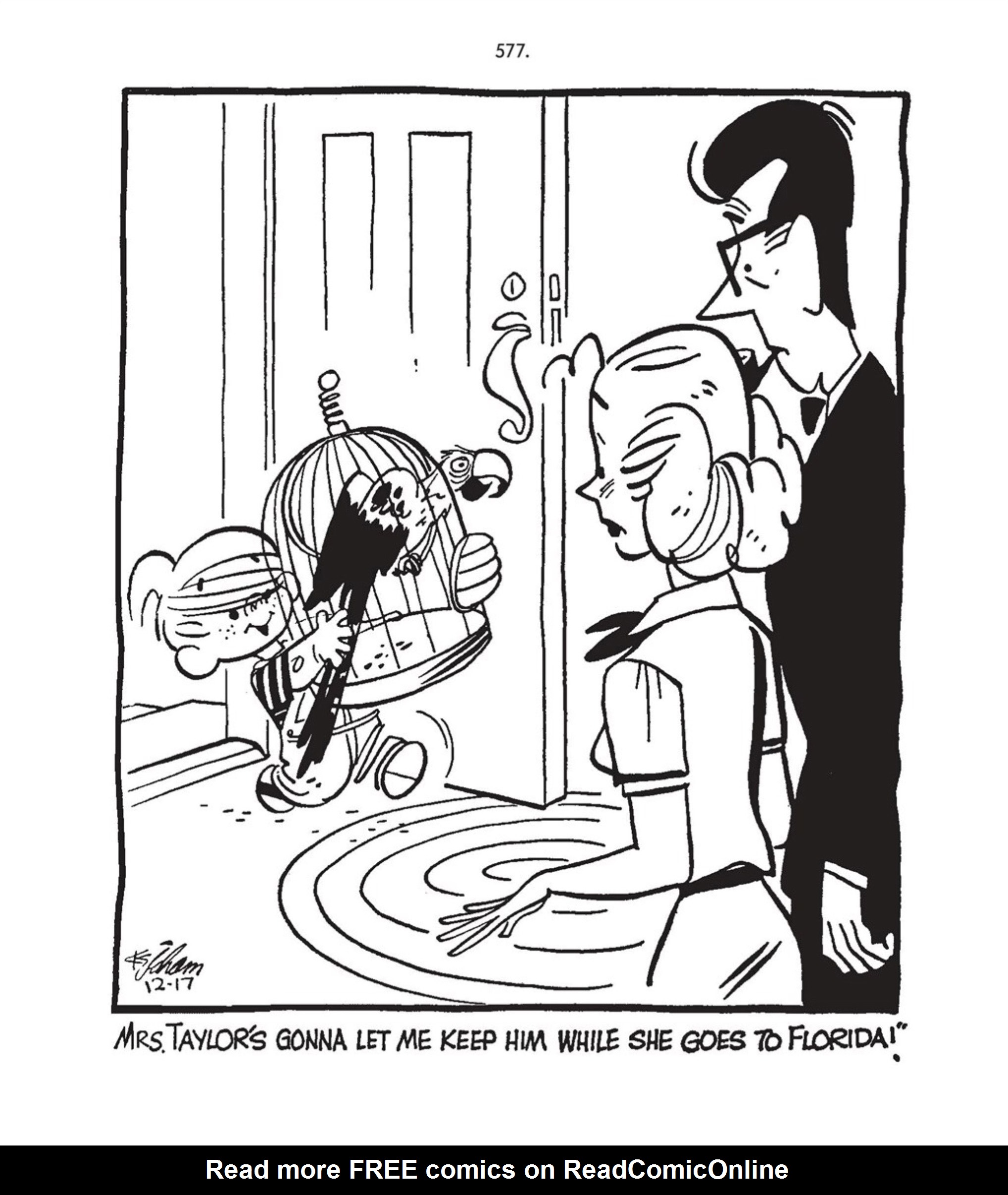 Read online Hank Ketcham's Complete Dennis the Menace comic -  Issue # TPB 1 (Part 6) - 105