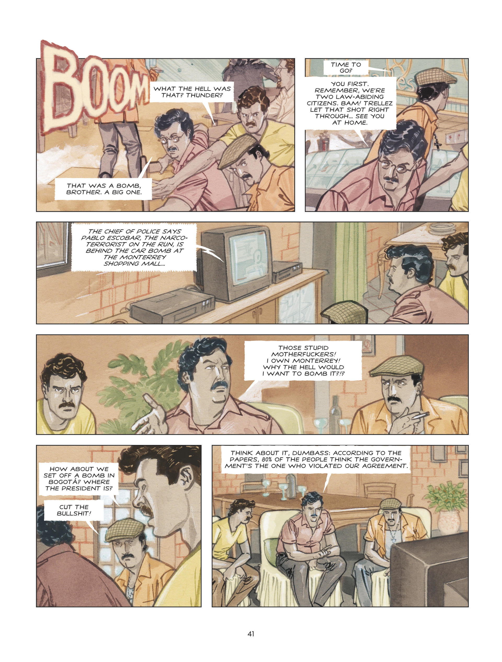 Read online Escobar - El Patrón comic -  Issue #2 - 39