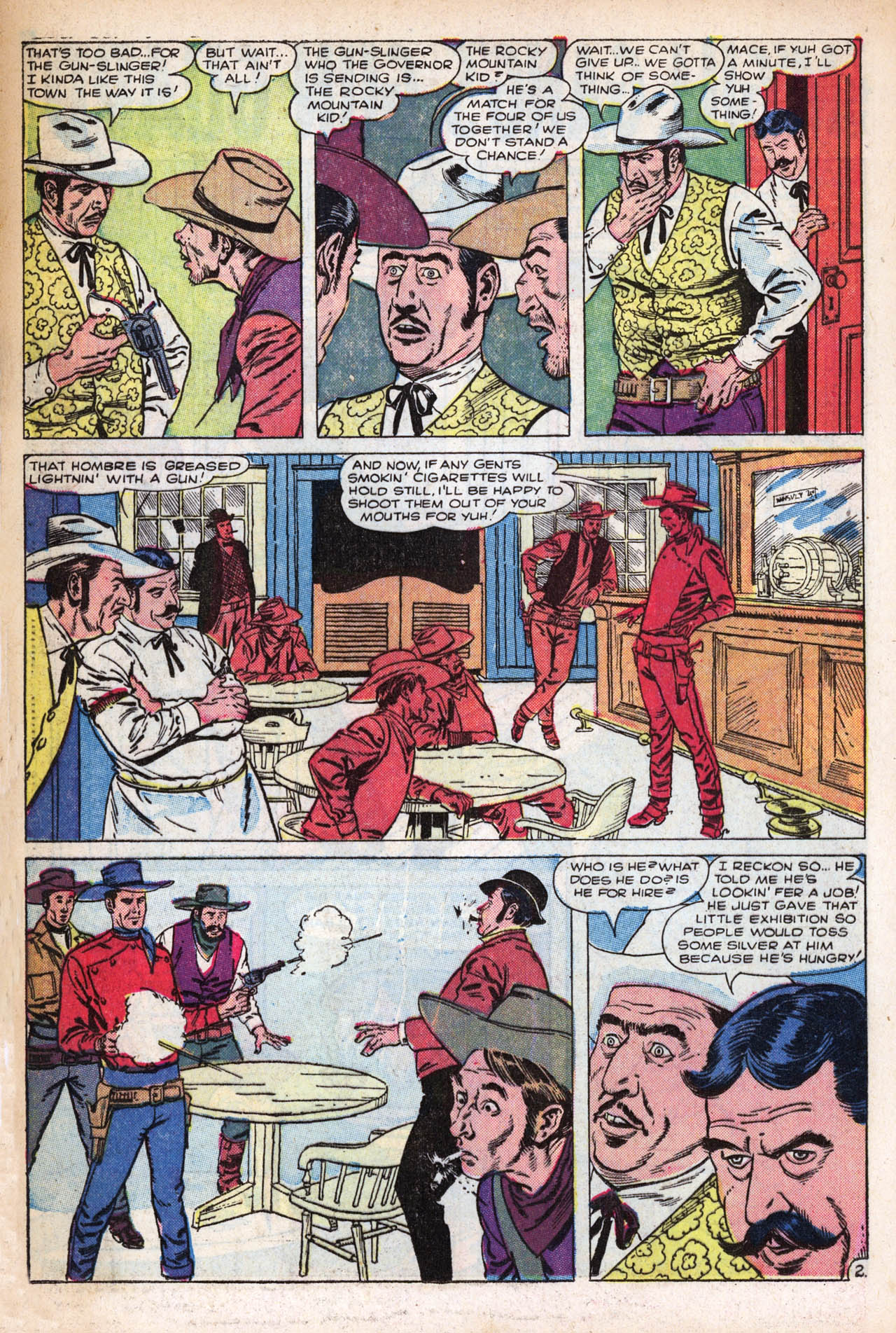 Read online Western Outlaws (1954) comic -  Issue #19 - 20