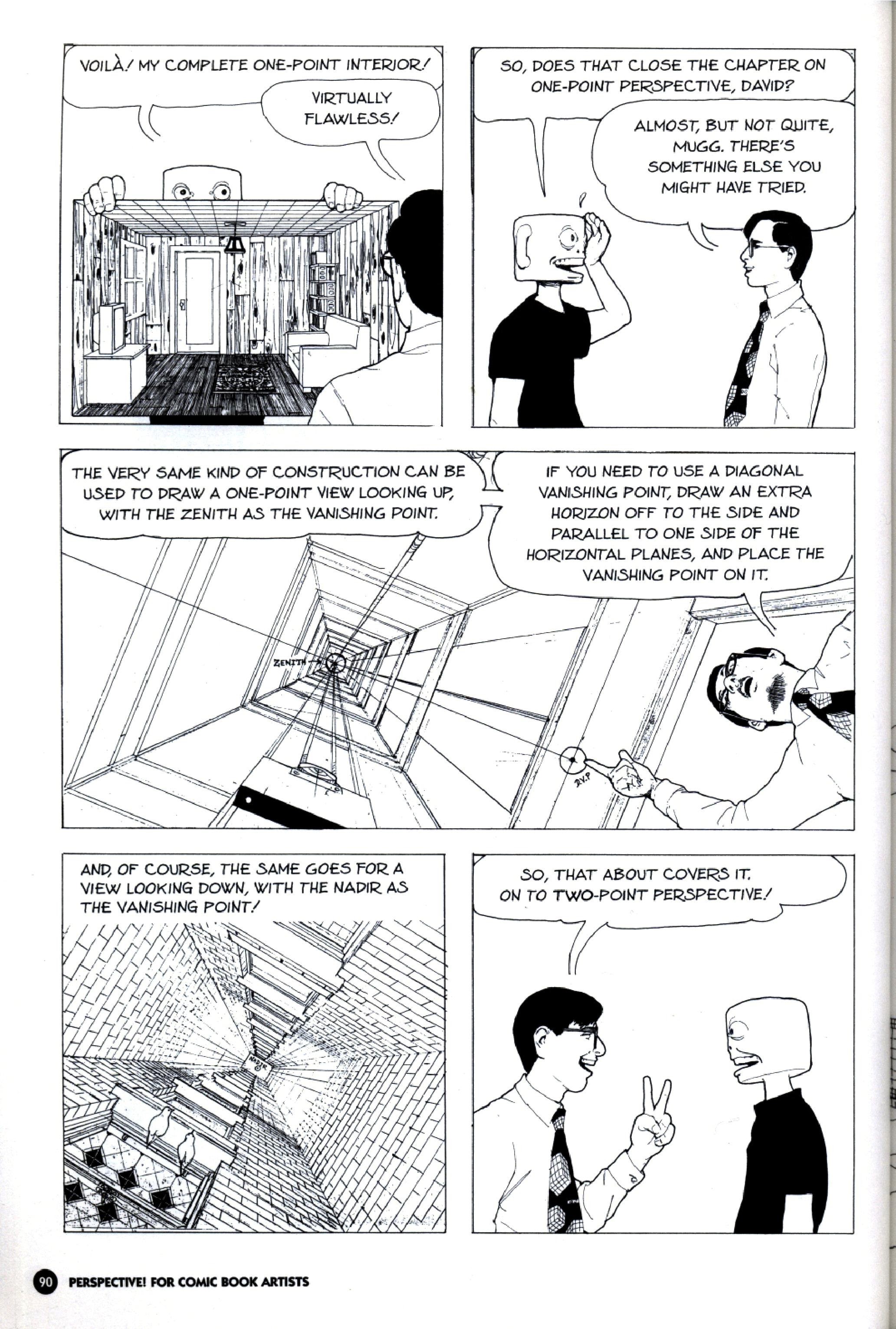 Read online Perspective! For Comic Book Artists comic -  Issue # TPB (Part 1) - 91