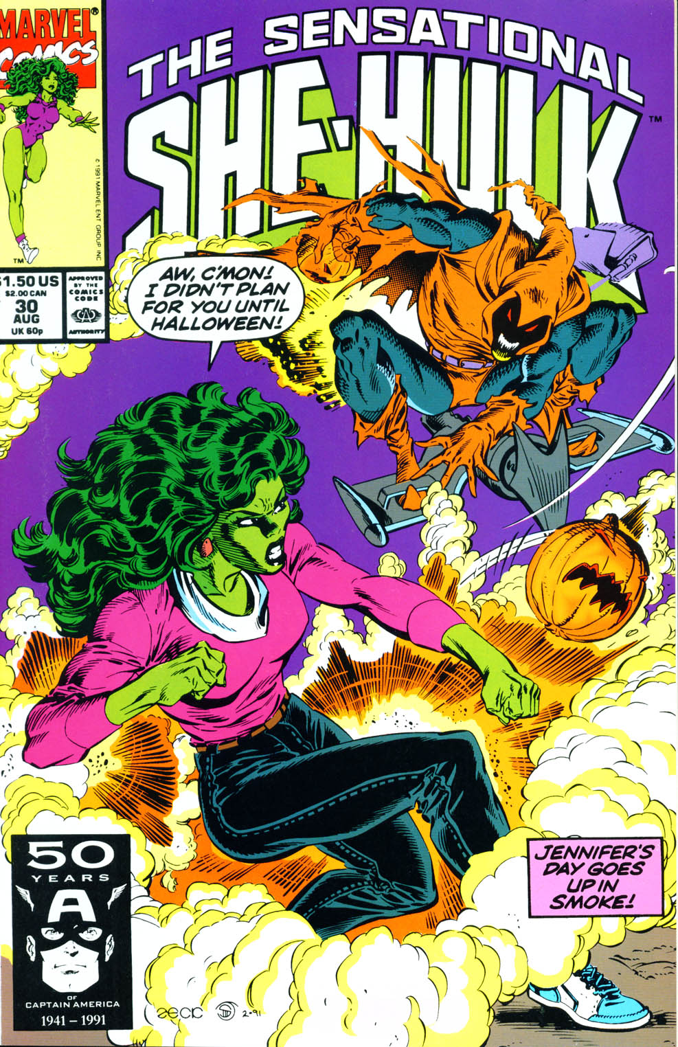 Read online The Sensational She-Hulk comic -  Issue #30 - 1