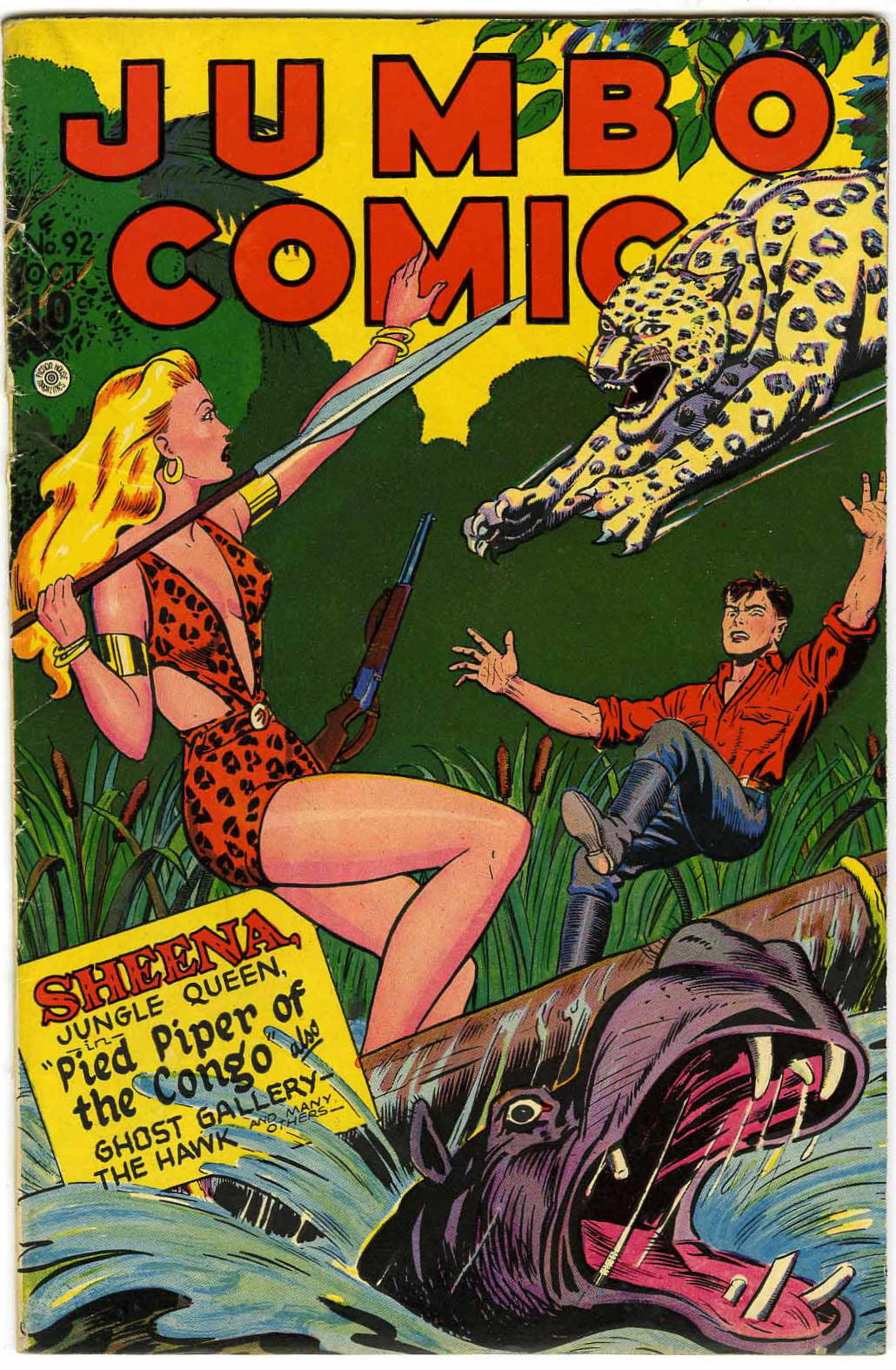 Read online Jumbo Comics comic -  Issue #92 - 1