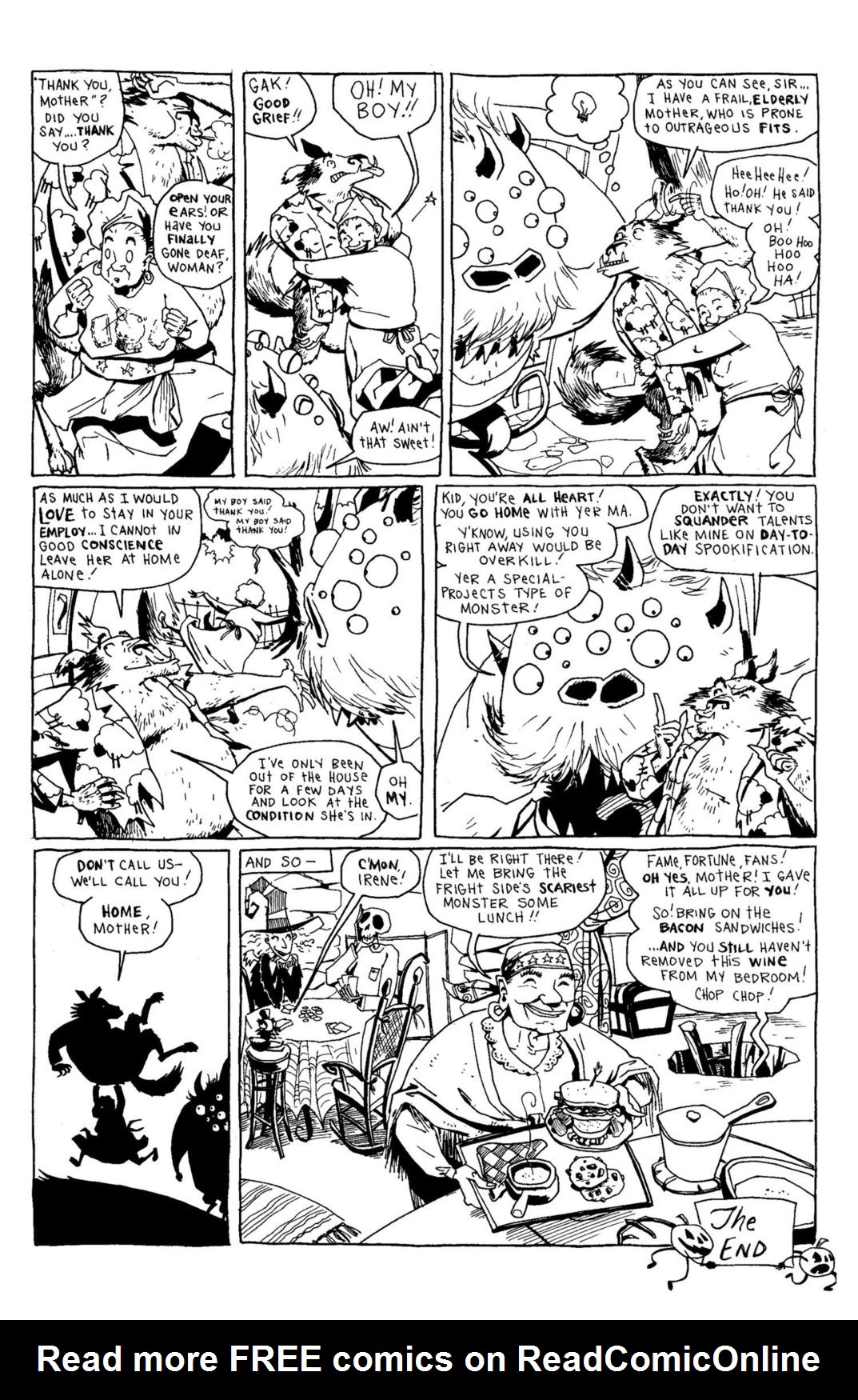 Read online Scary Godmother Comic Book Stories comic -  Issue # TPB - 139