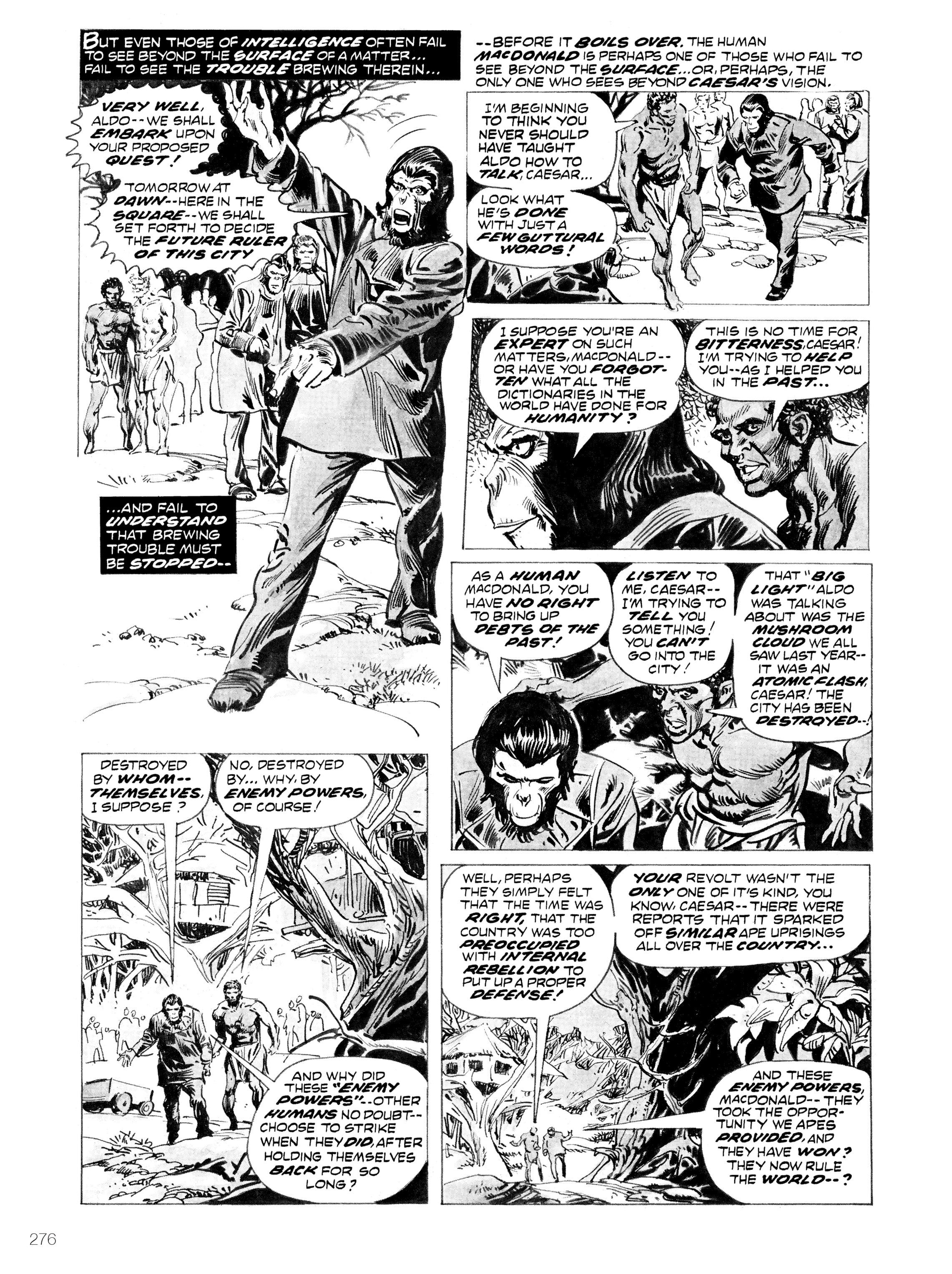 Read online Planet of the Apes: Archive comic -  Issue # TPB 3 (Part 3) - 72