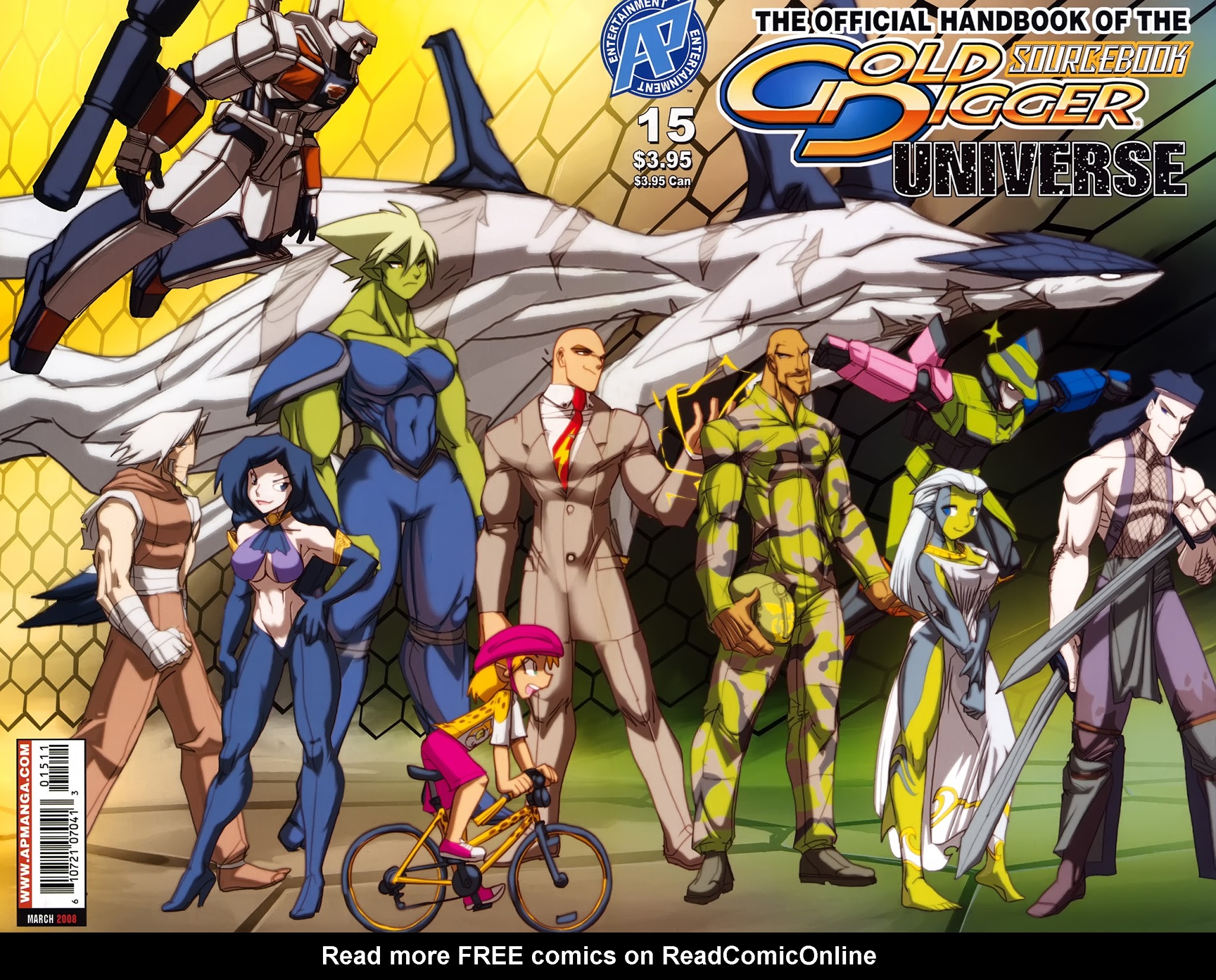 Read online Gold Digger Sourcebook: The Official Handbook of the GD Universe comic -  Issue #15 - 1