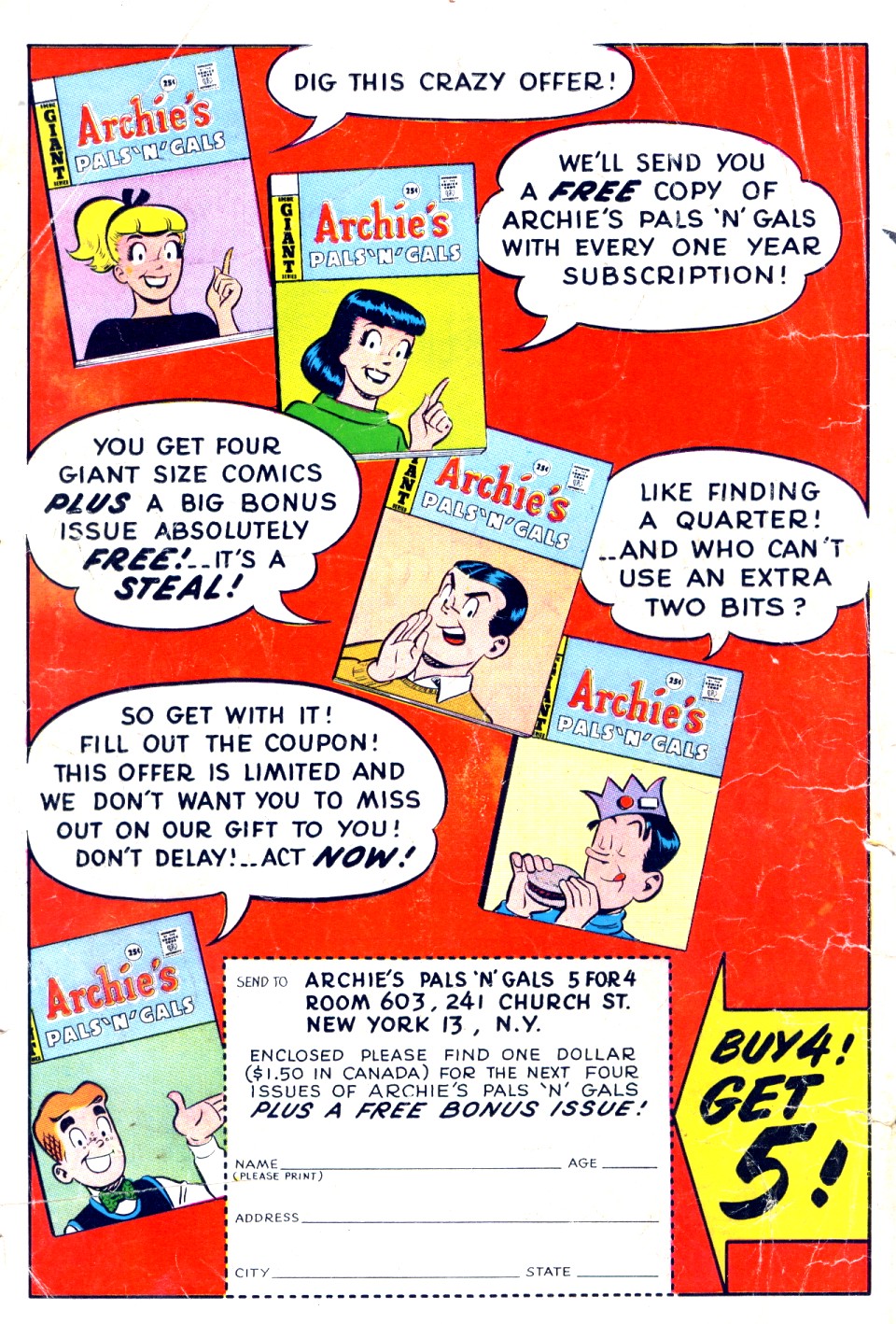 Read online Archie's Madhouse comic -  Issue #35 - 32