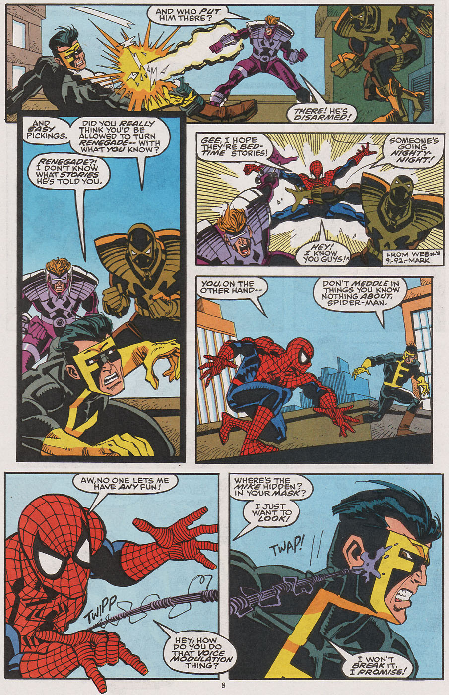 Read online The Spectacular Spider-Man (1976) comic -  Issue #209 - 8