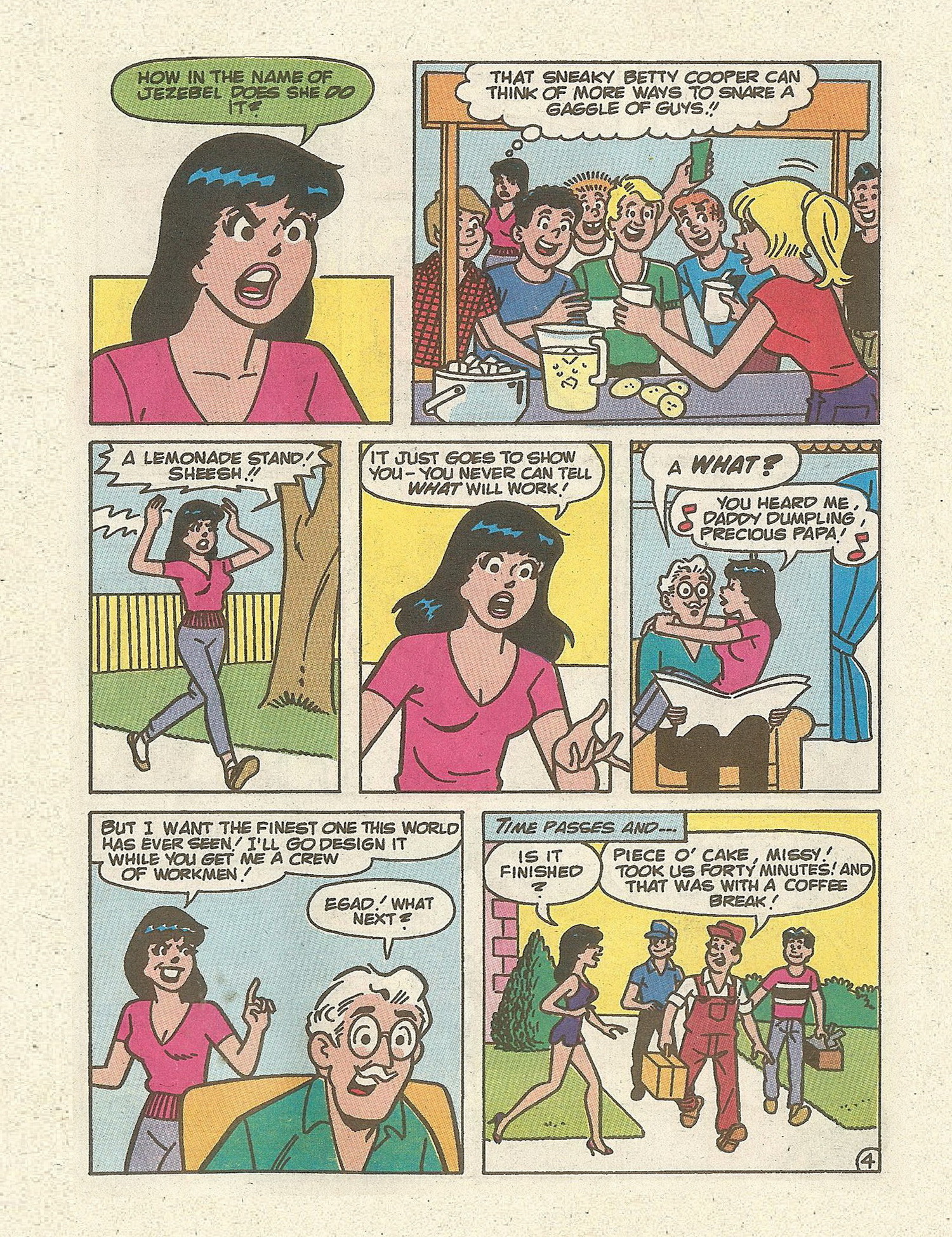 Read online Betty and Veronica Digest Magazine comic -  Issue #70 - 88