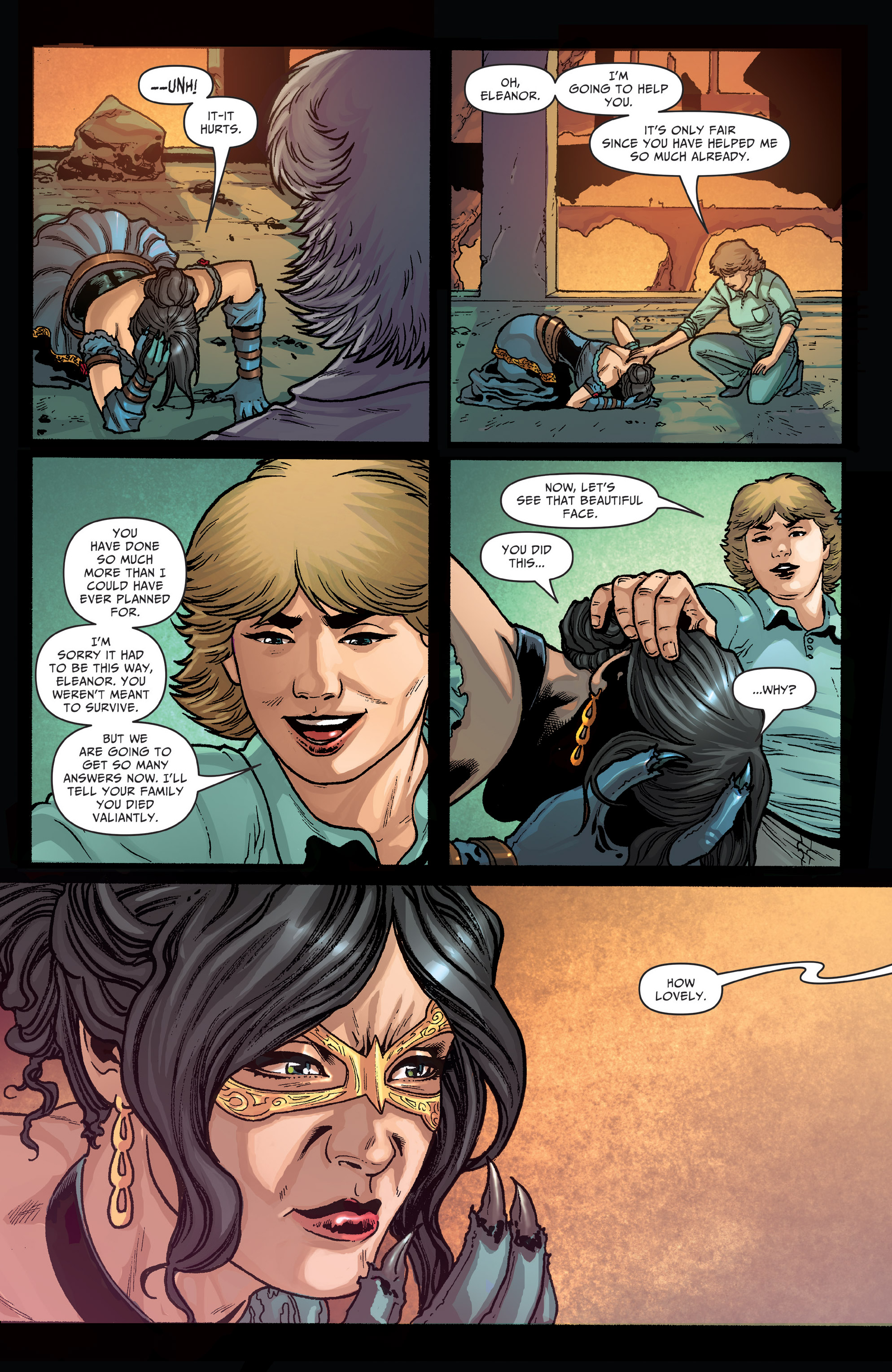 Read online Belle: Oath of Thorns comic -  Issue #3 - 10
