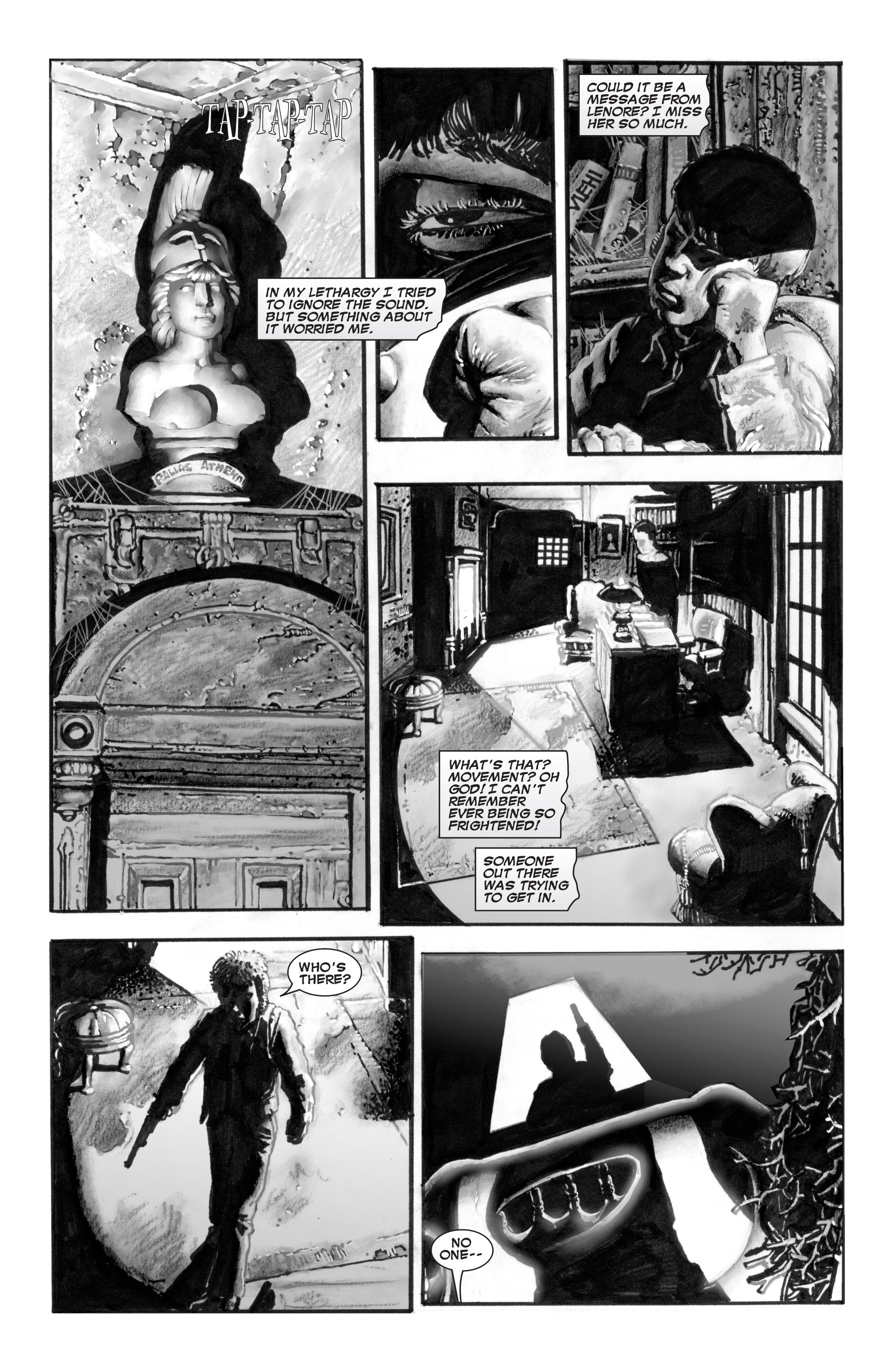Read online Haunt of Horror: Edgar Allan Poe comic -  Issue #1 - 4