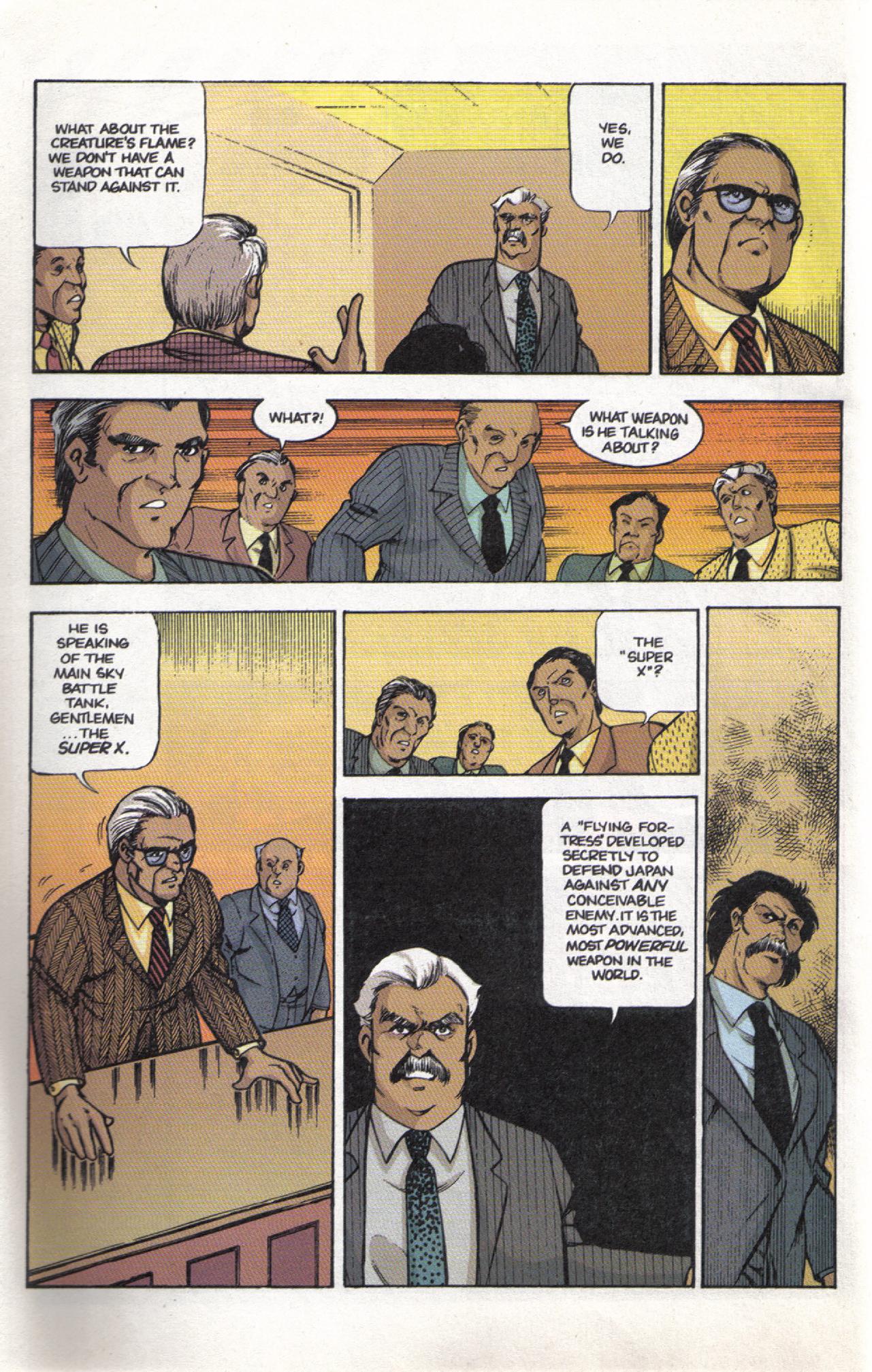 Read online Dark Horse Classics: Terror of Godzilla comic -  Issue #3 - 4