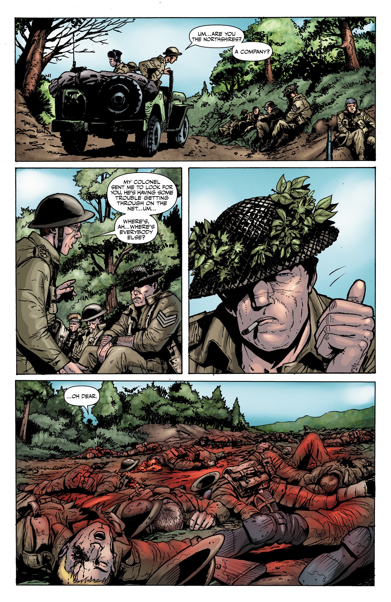 Read online Battlefields: The Tankies comic -  Issue # TPB - 32