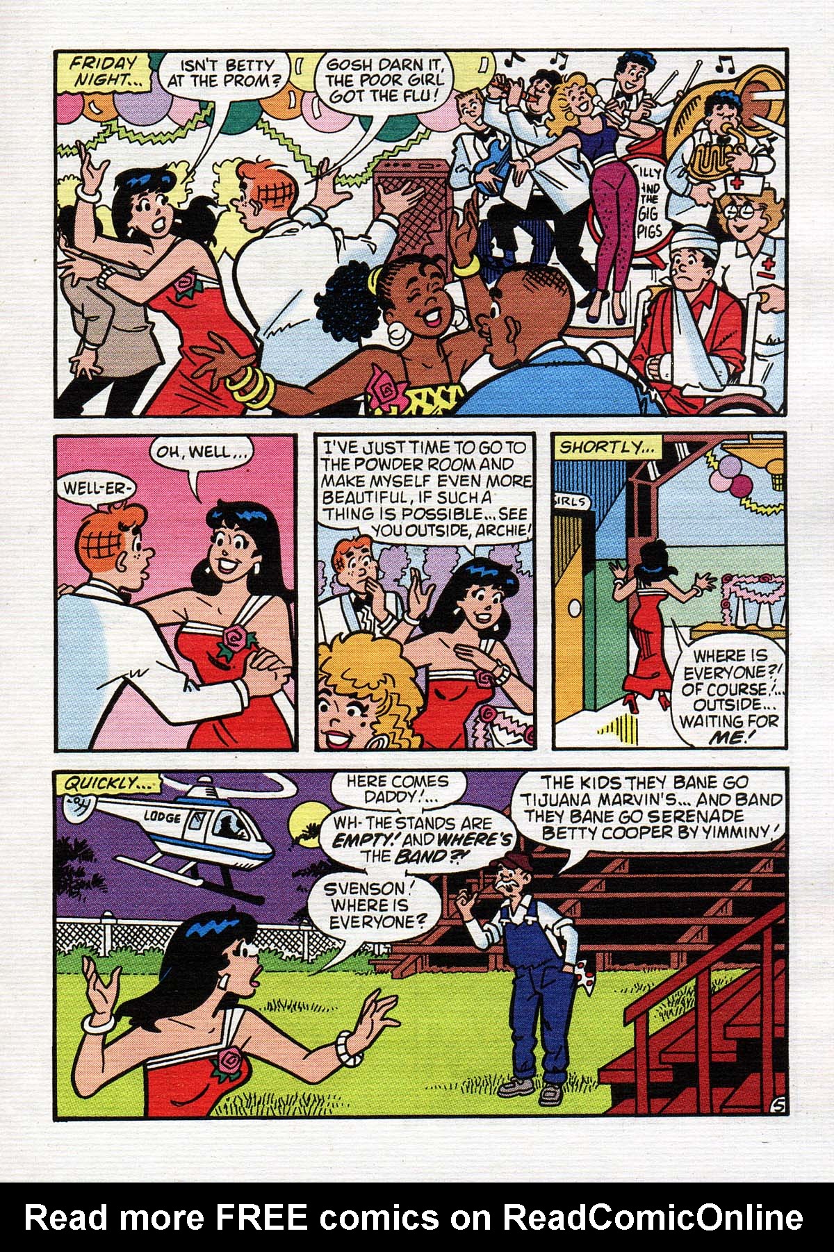 Read online Betty and Veronica Digest Magazine comic -  Issue #124 - 184