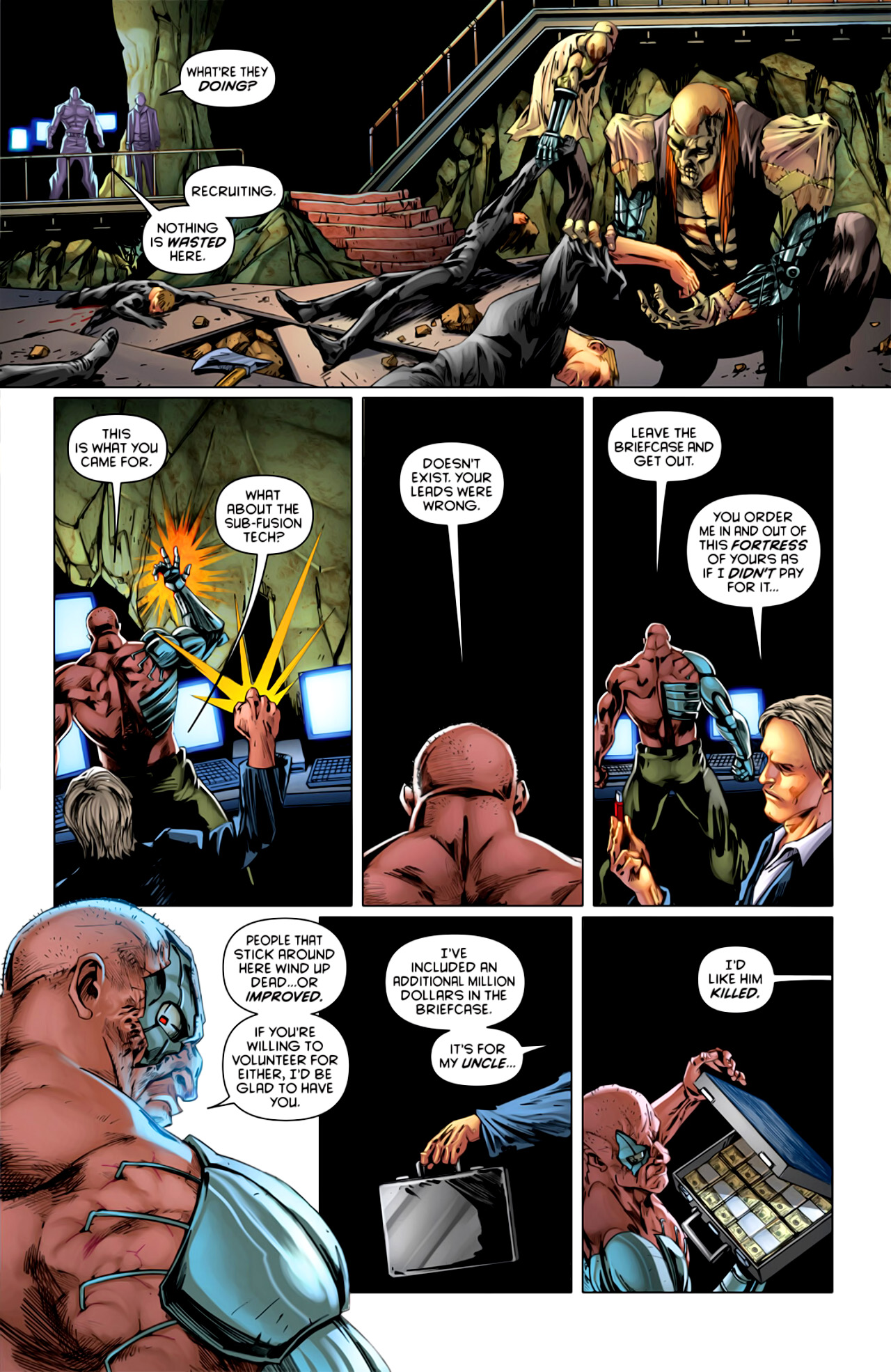 Read online Bionic Man comic -  Issue #2 - 21