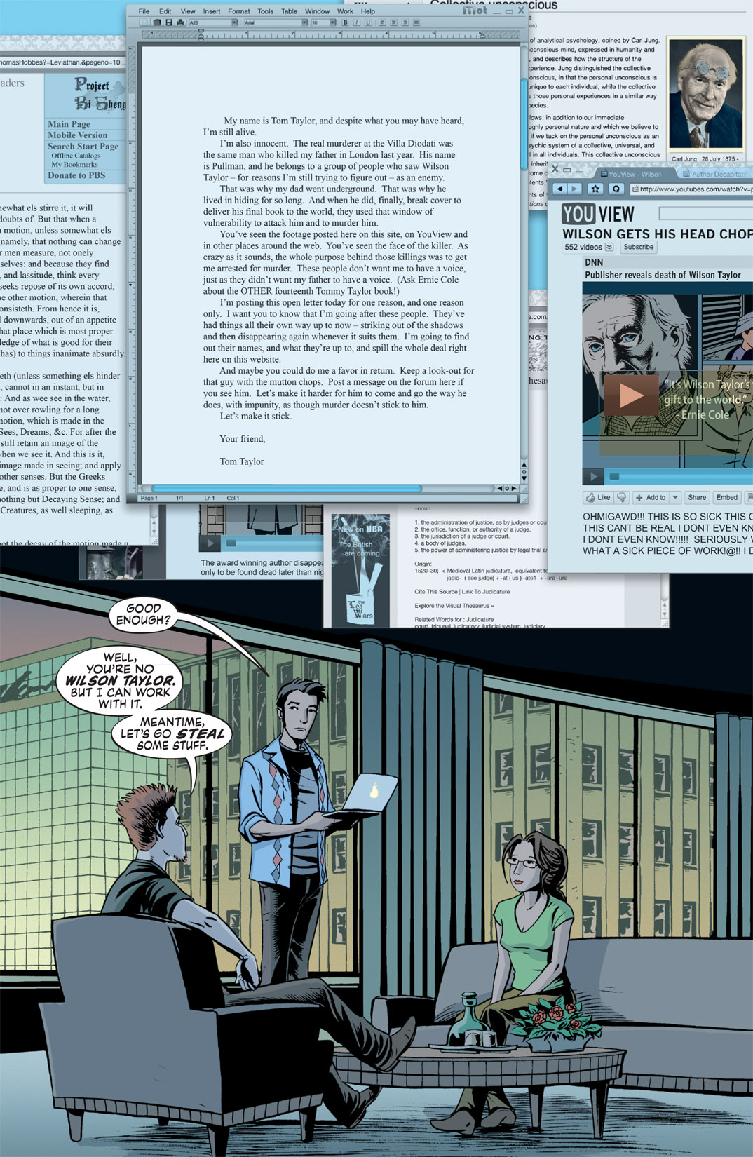 Read online The Unwritten comic -  Issue #25 - 14