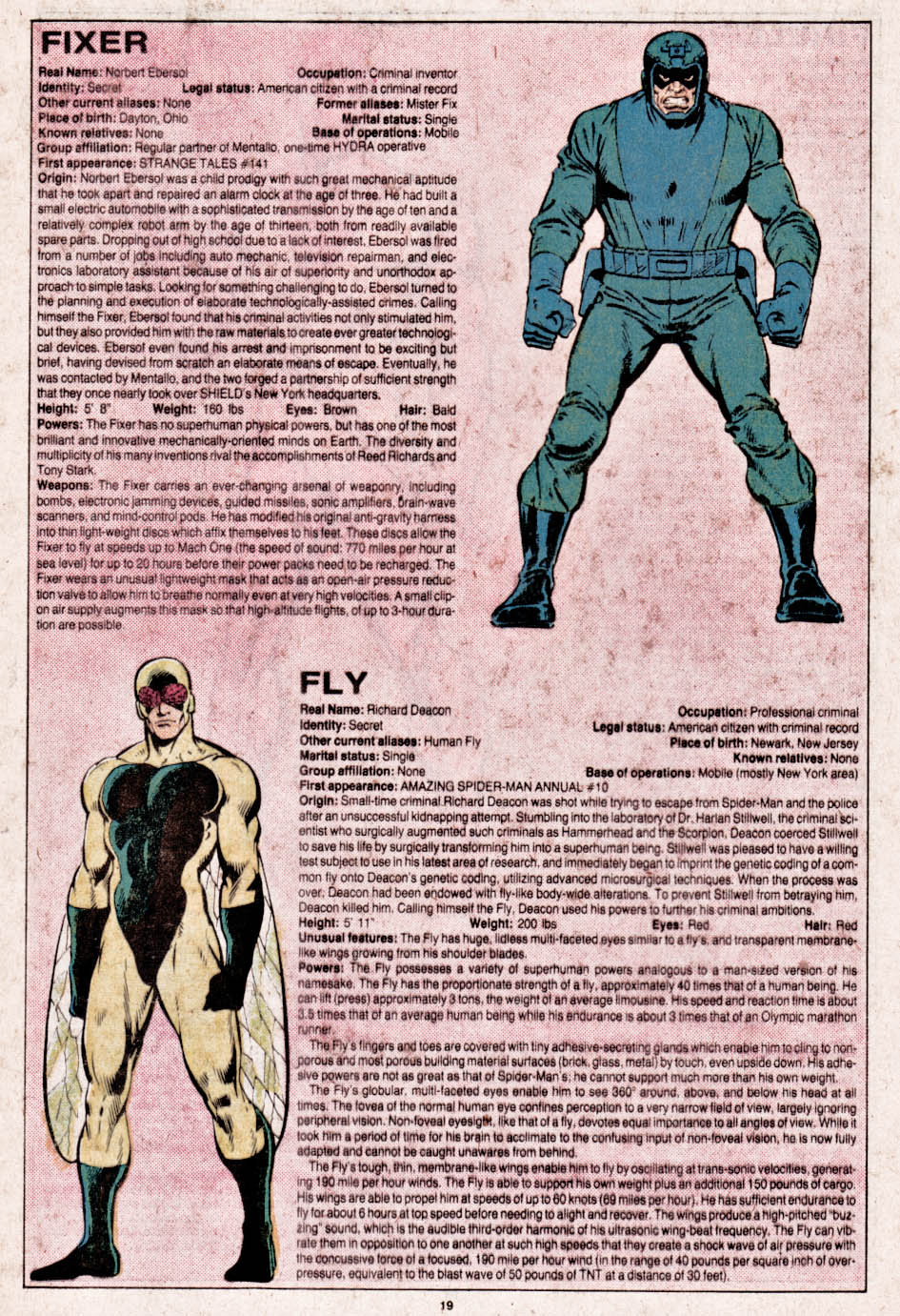 The Official Handbook of the Marvel Universe issue 4 - Page 20