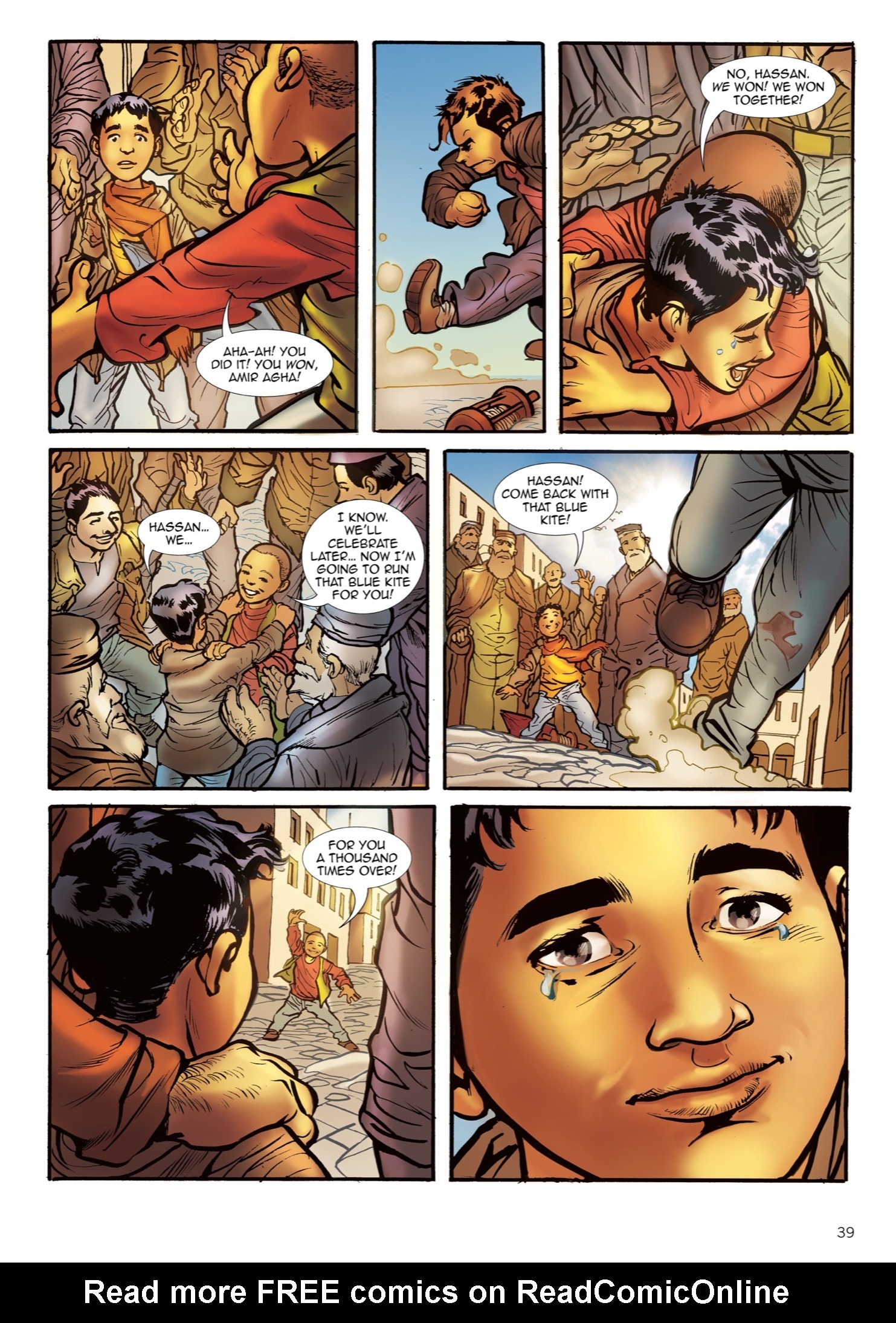 Read online The Kite Runner comic -  Issue # TPB - 40