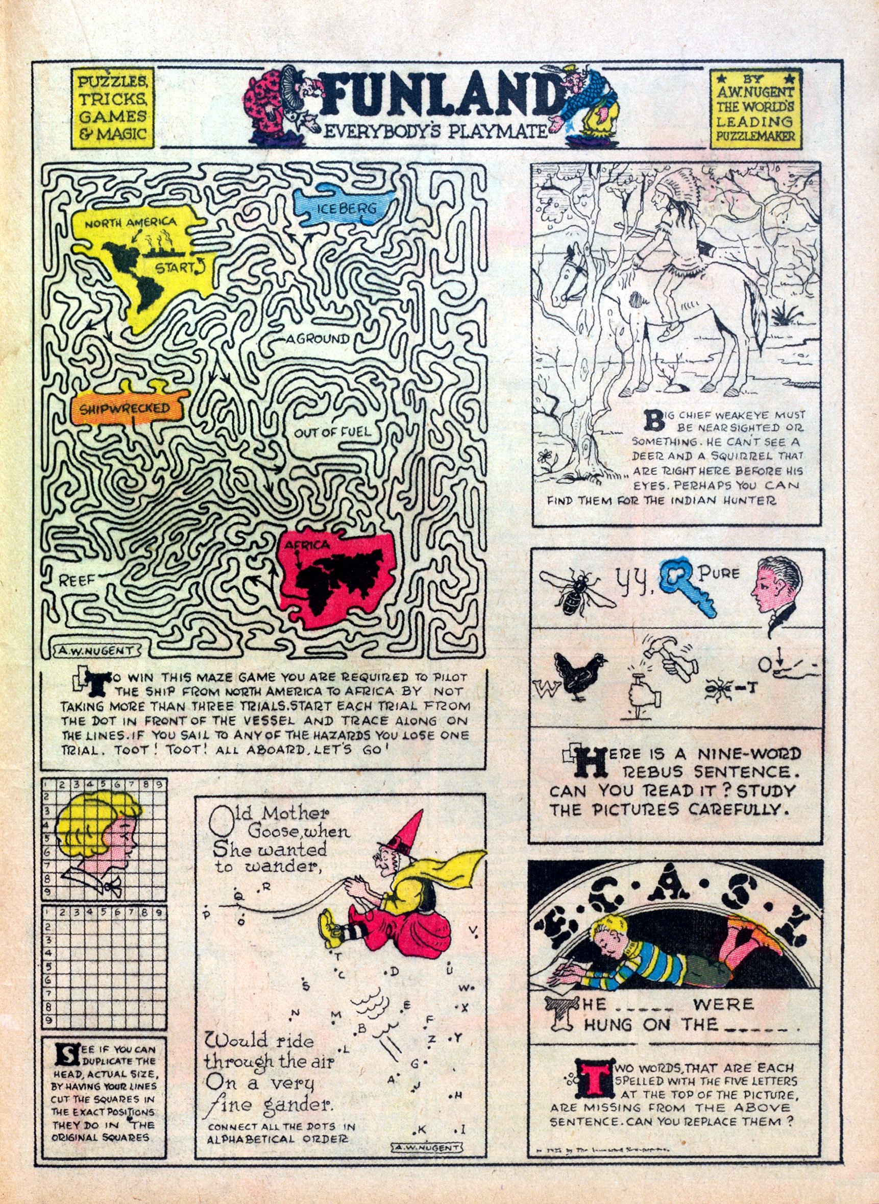 Read online Famous Funnies comic -  Issue #12 - 23