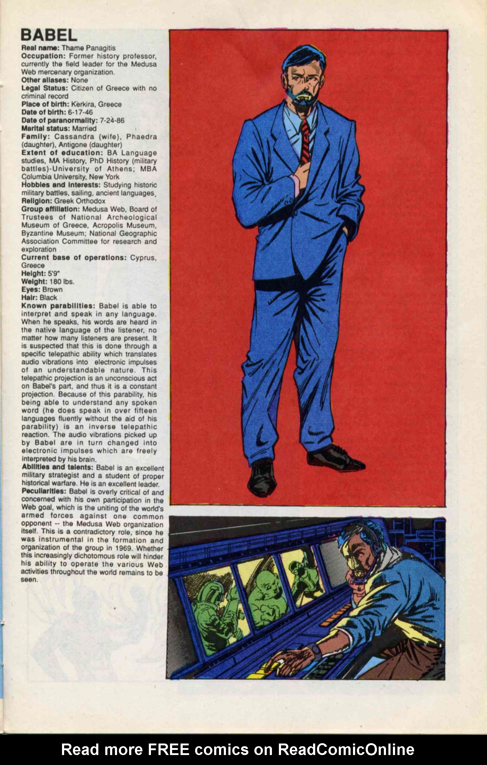 Read online Psi-Force comic -  Issue #26 - 25