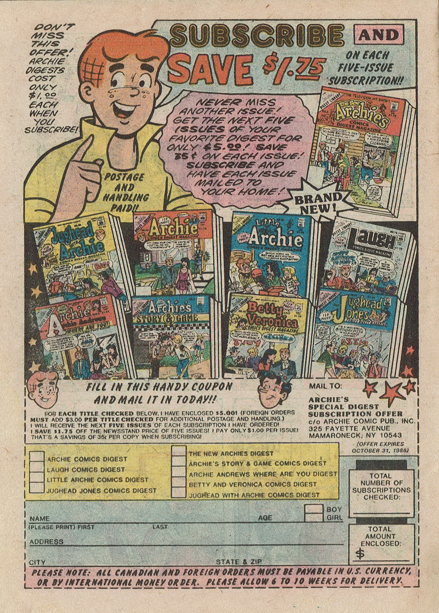 Read online Betty and Veronica Digest Magazine comic -  Issue #31 - 130