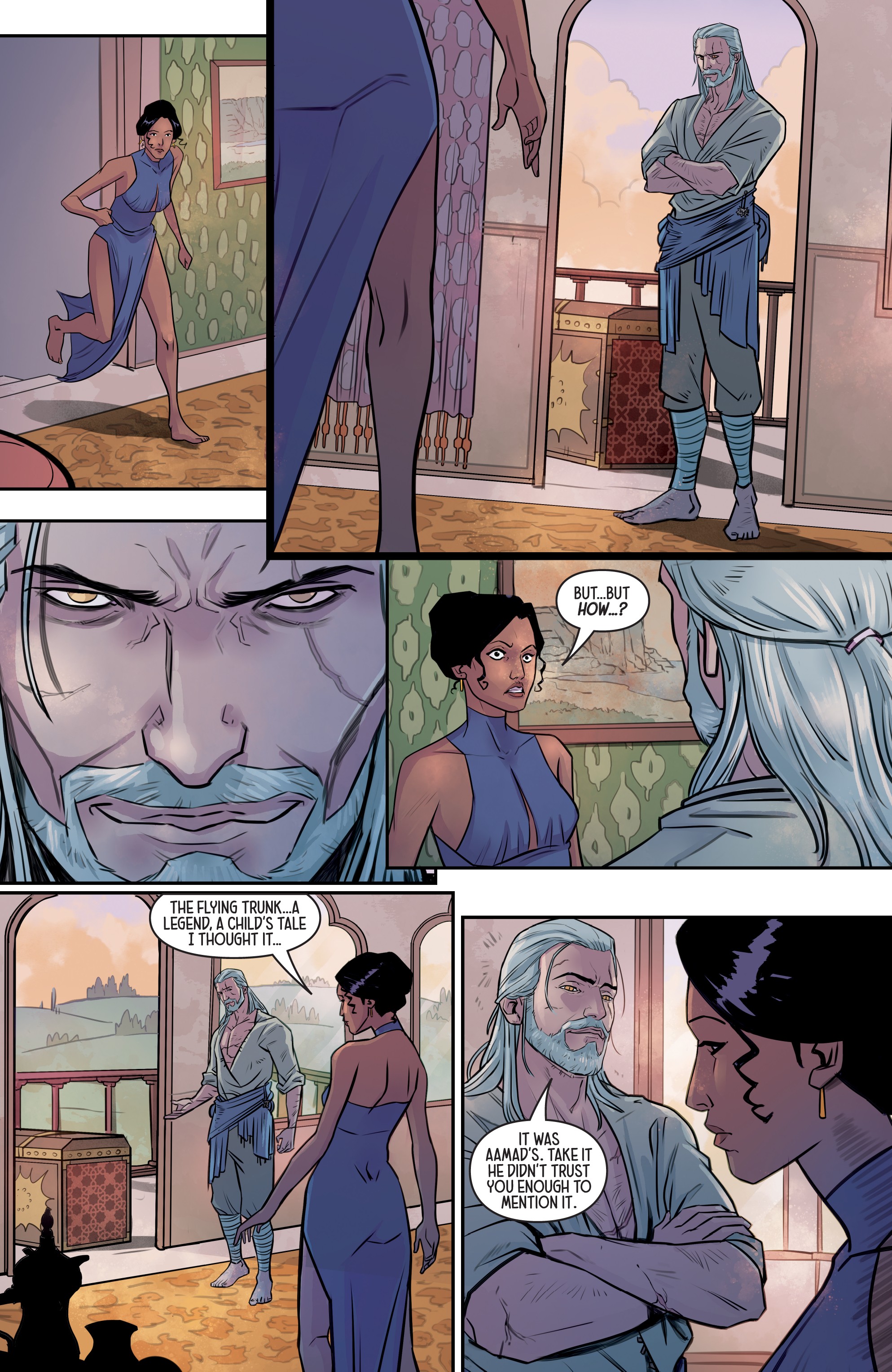 Read online The Witcher: Of Flesh and Flame comic -  Issue #4 - 20