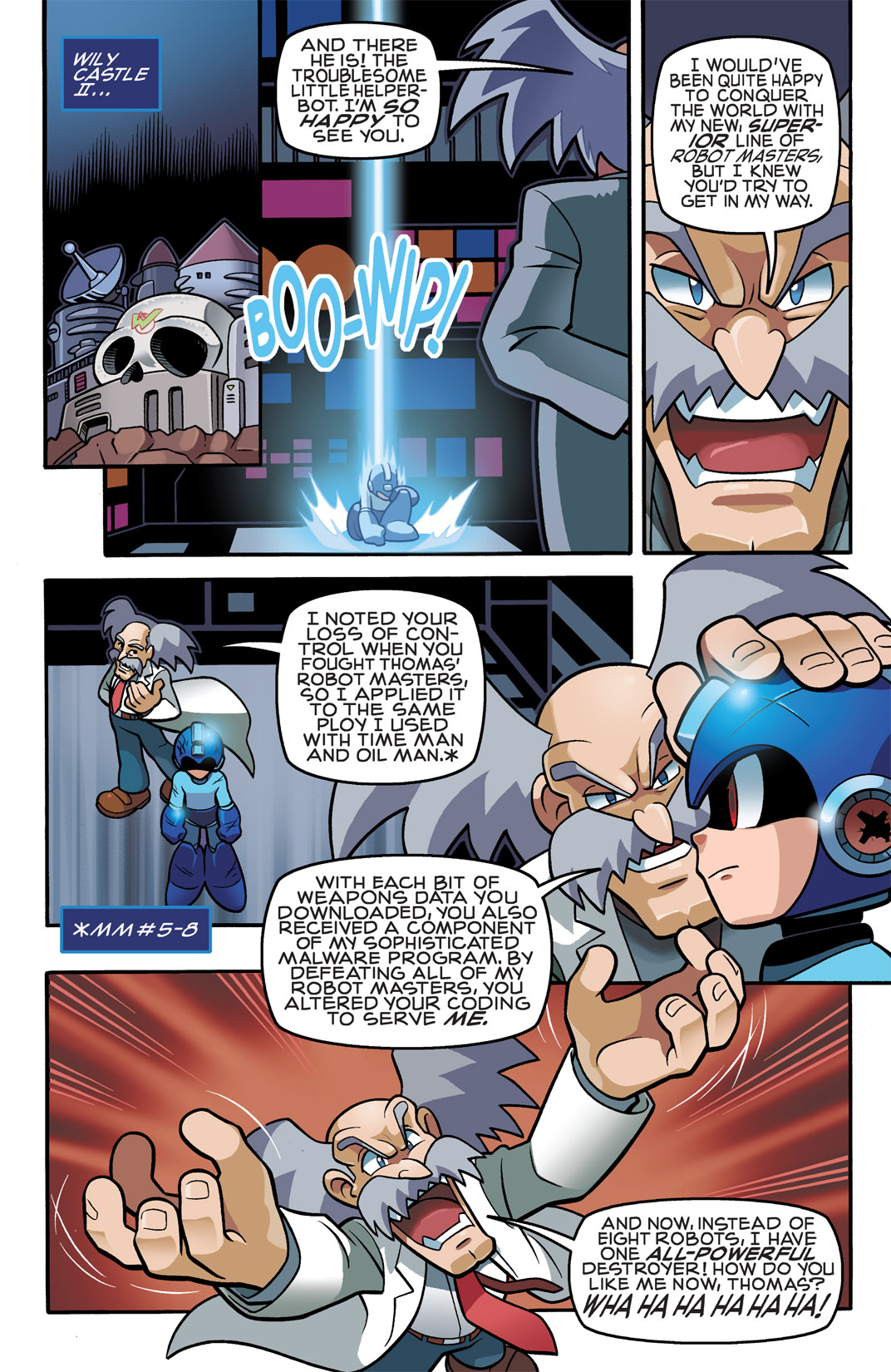 Read online Mega Man comic -  Issue # _TPB 3 - 73