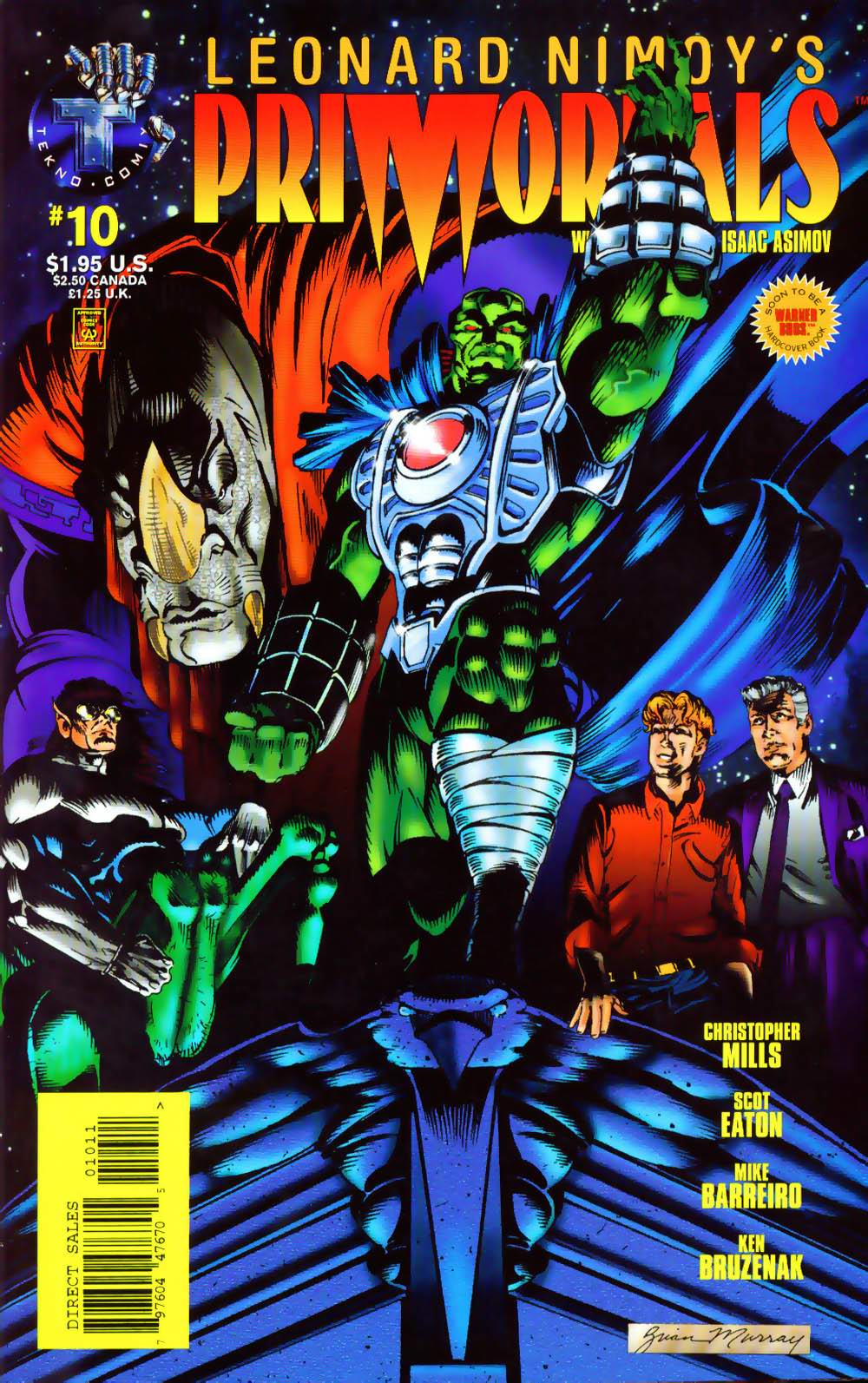 Read online Leonard Nimoy's Primortals (1995) comic -  Issue #10 - 1