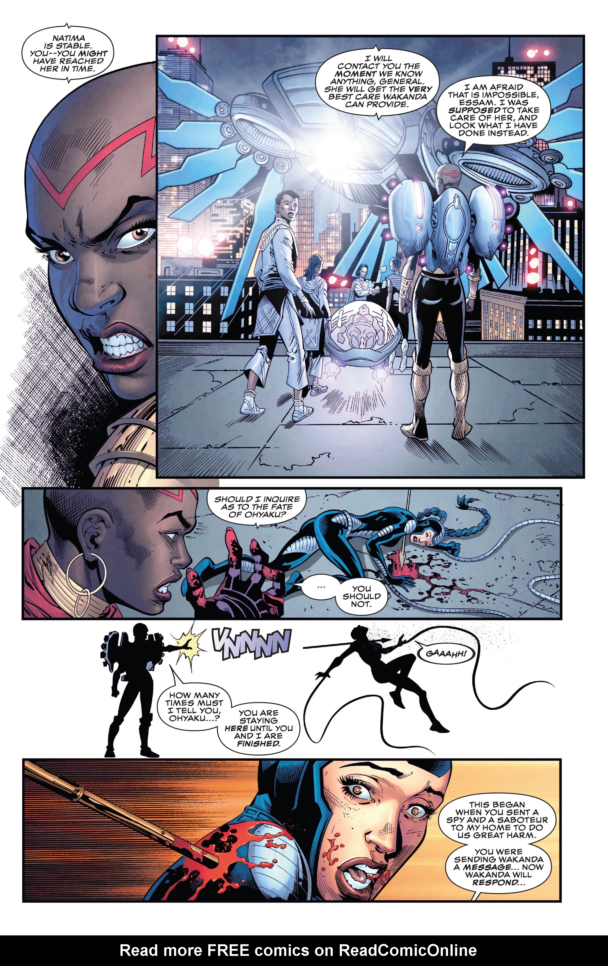 Read online Wakanda comic -  Issue #5 - 17