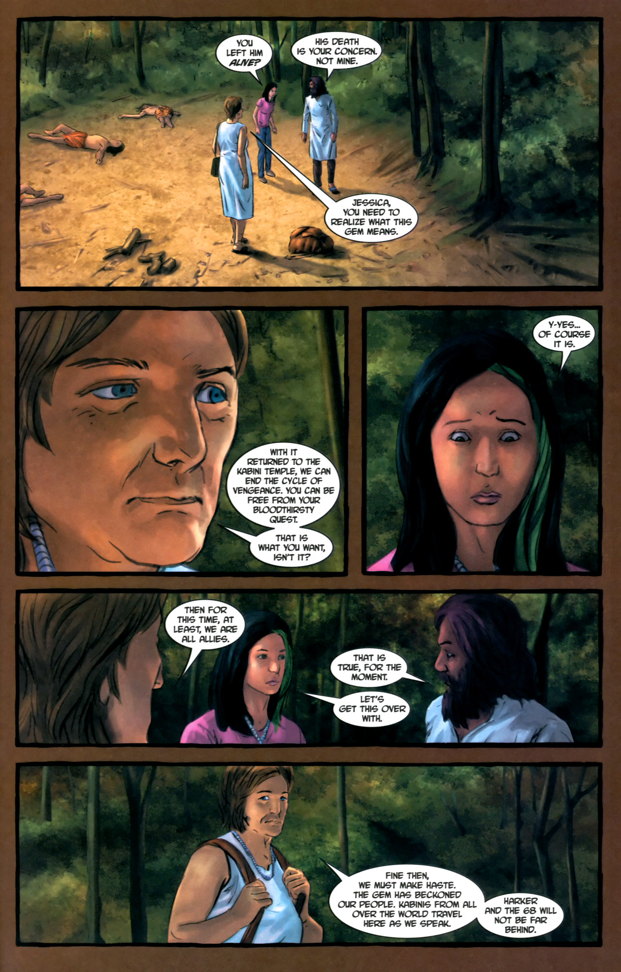 Read online Snake Woman Tale of the Snake Charmer comic -  Issue #4 - 23