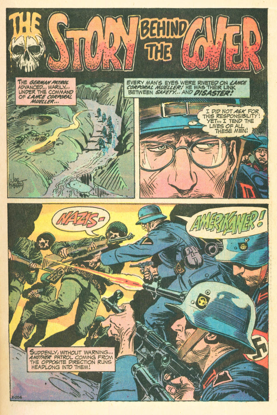 Read online Weird War Tales (1971) comic -  Issue #1 - 22