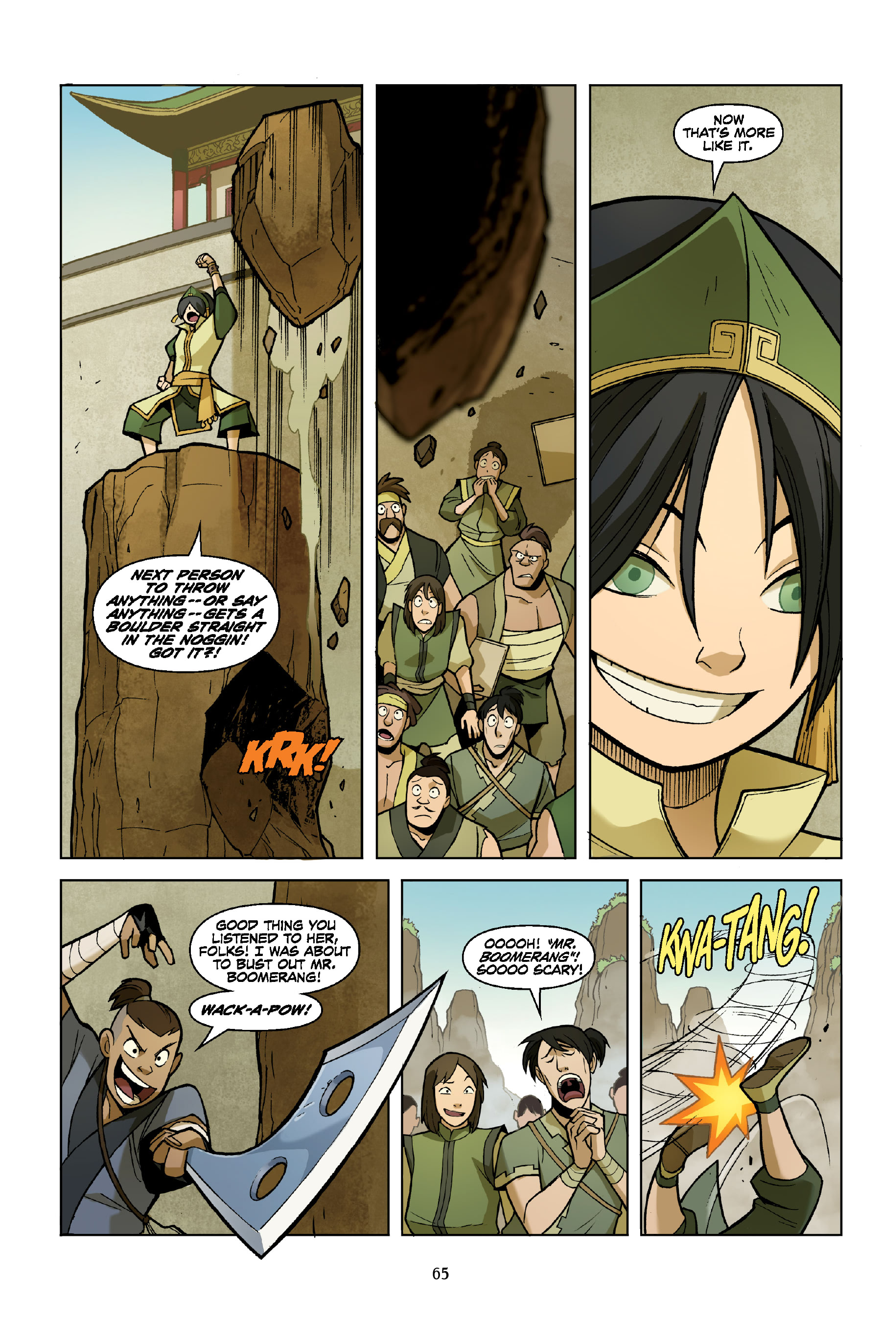 Read online Nickelodeon Avatar: The Last Airbender - The Promise comic -  Issue # _TPB Omnibus (Part 1) - 66