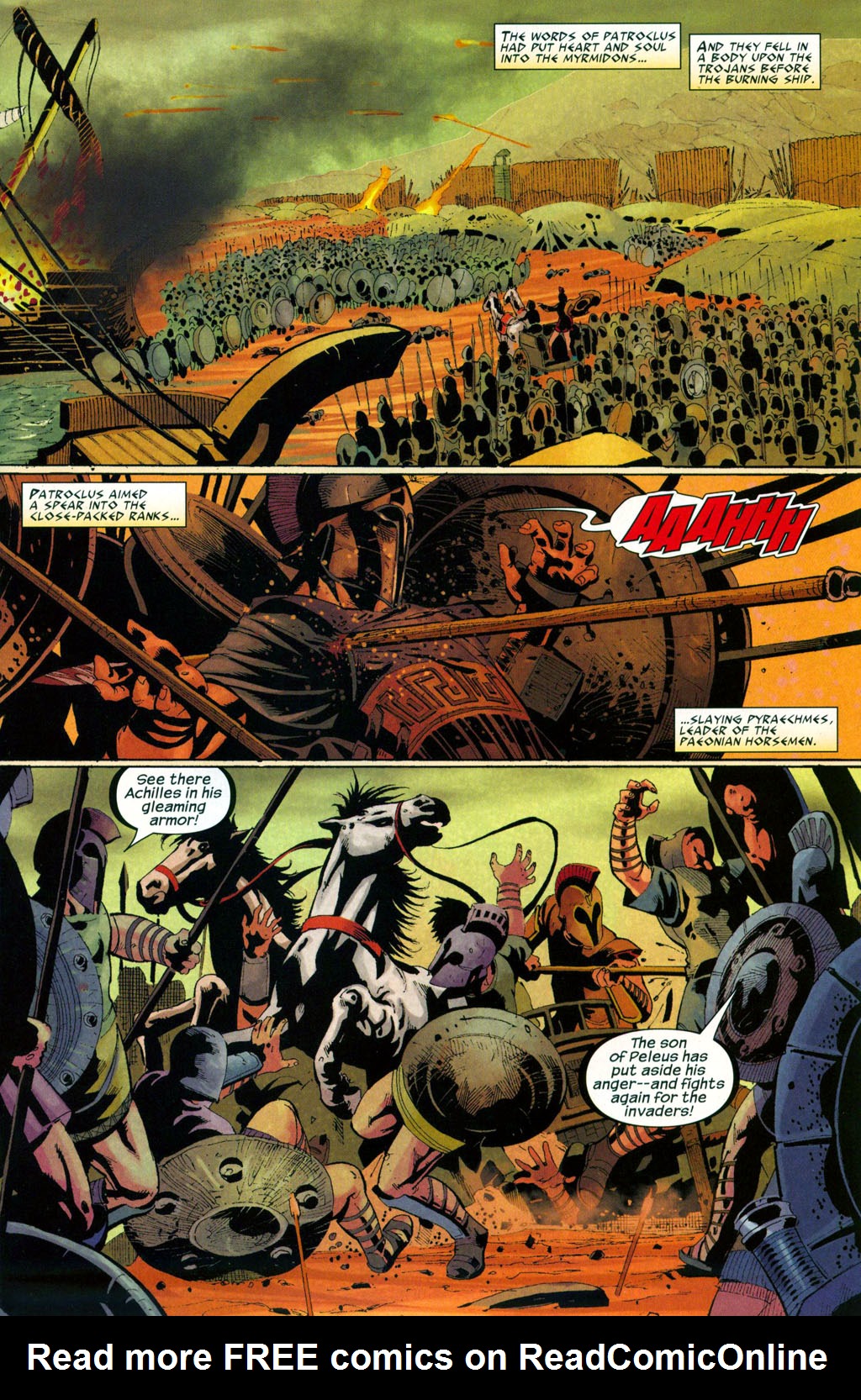 Read online The Iliad comic -  Issue #6 - 7