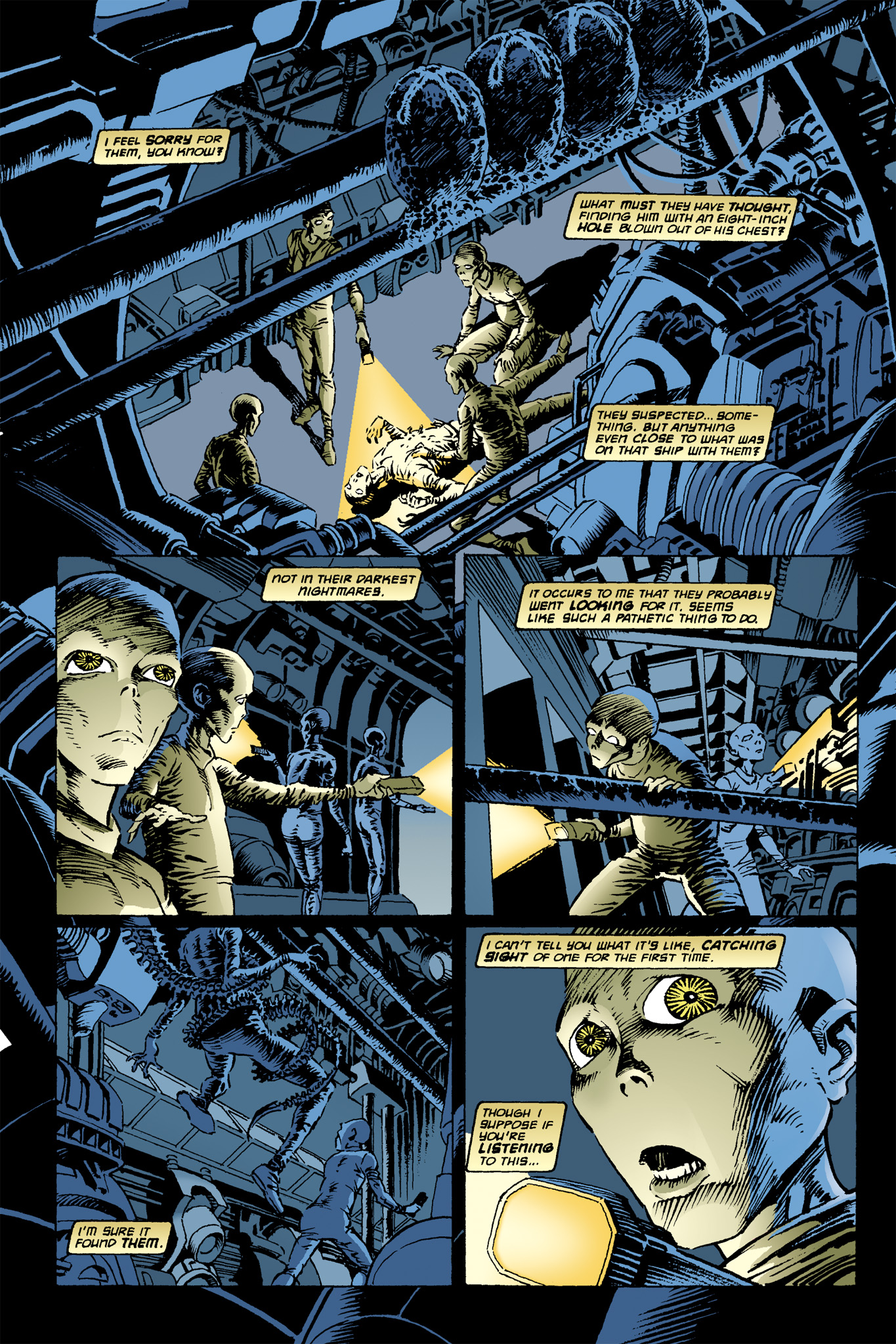 Read online Aliens: Incubation/Lucky/Taste comic -  Issue # Full - 8