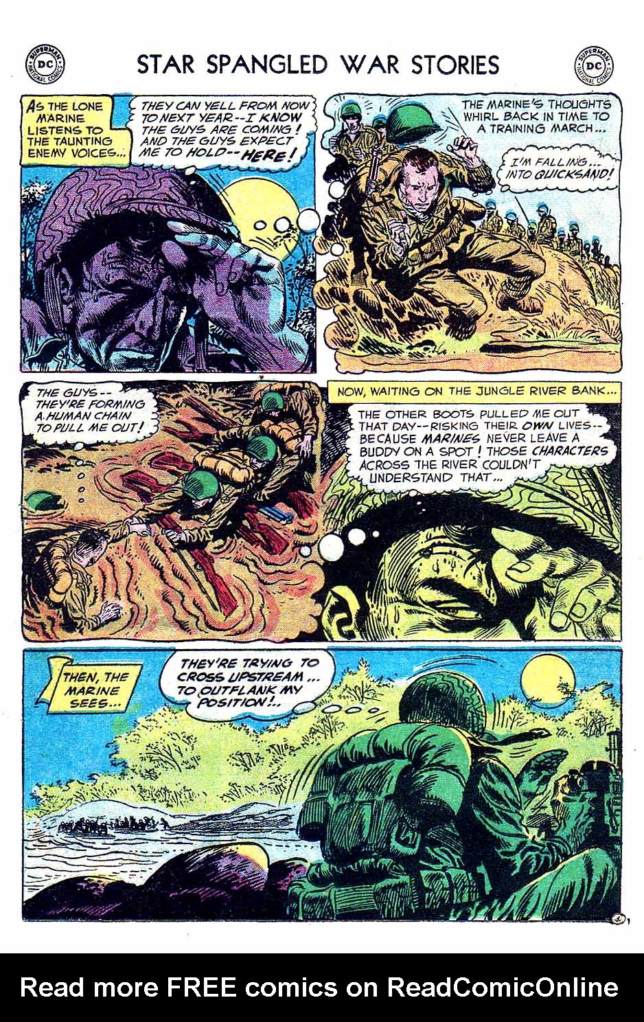 Read online Star Spangled War Stories (1952) comic -  Issue #56 - 21