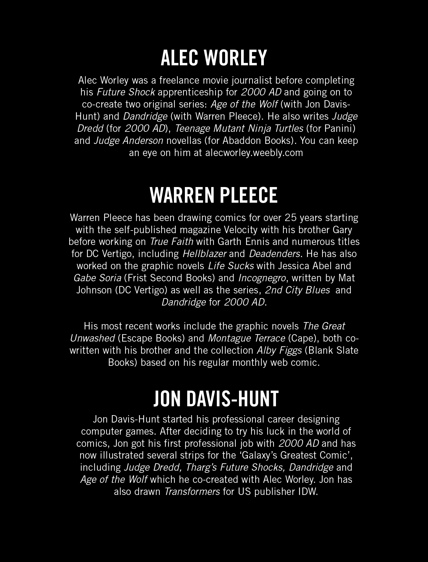 Read online Dandridge: Return of the Chap comic -  Issue # TPB - 118