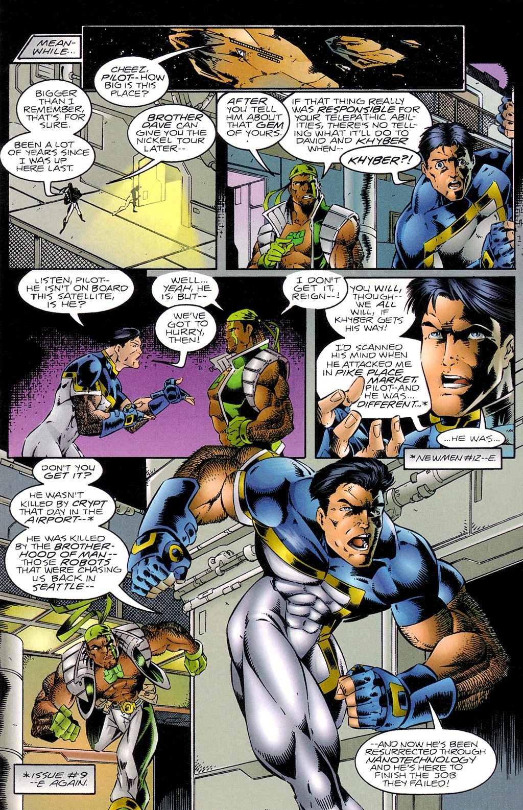Read online NewMen comic -  Issue #14 - 16