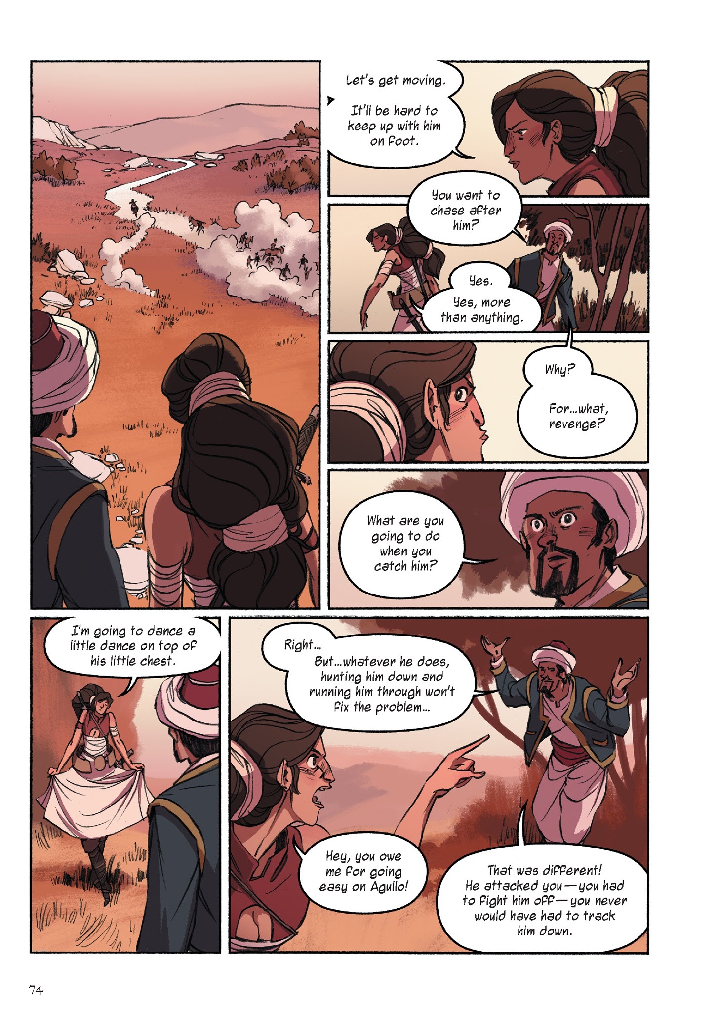 Read online Delilah Dirk and the King's Shilling comic -  Issue # TPB (Part 1) - 77