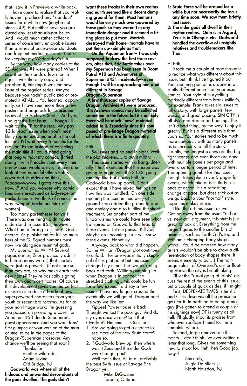 Read online The Savage Dragon (1993) comic -  Issue #56 - 24