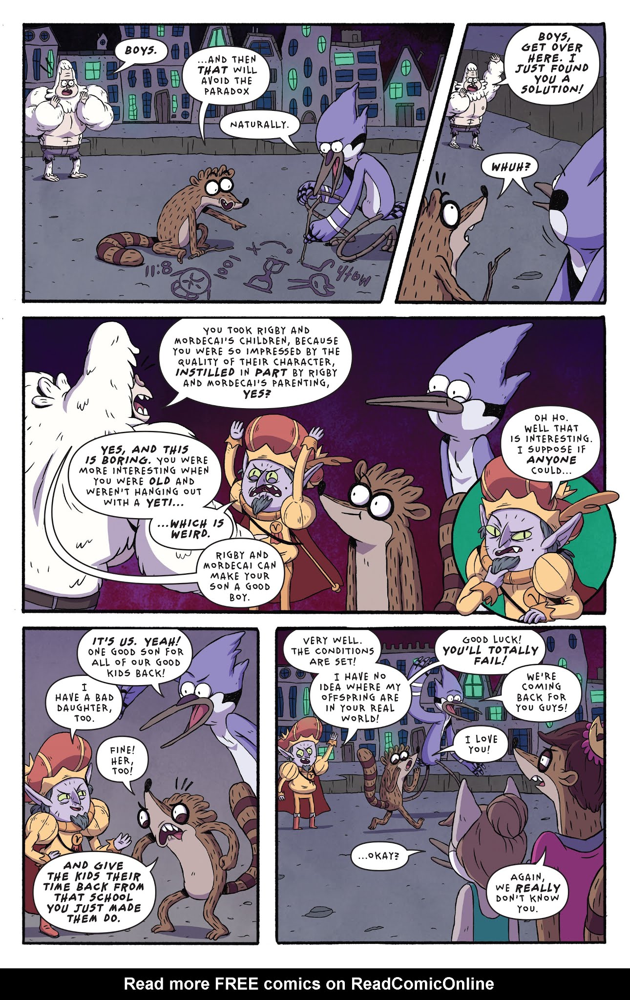 Read online Regular Show: 25 Years Later comic -  Issue #3 - 6