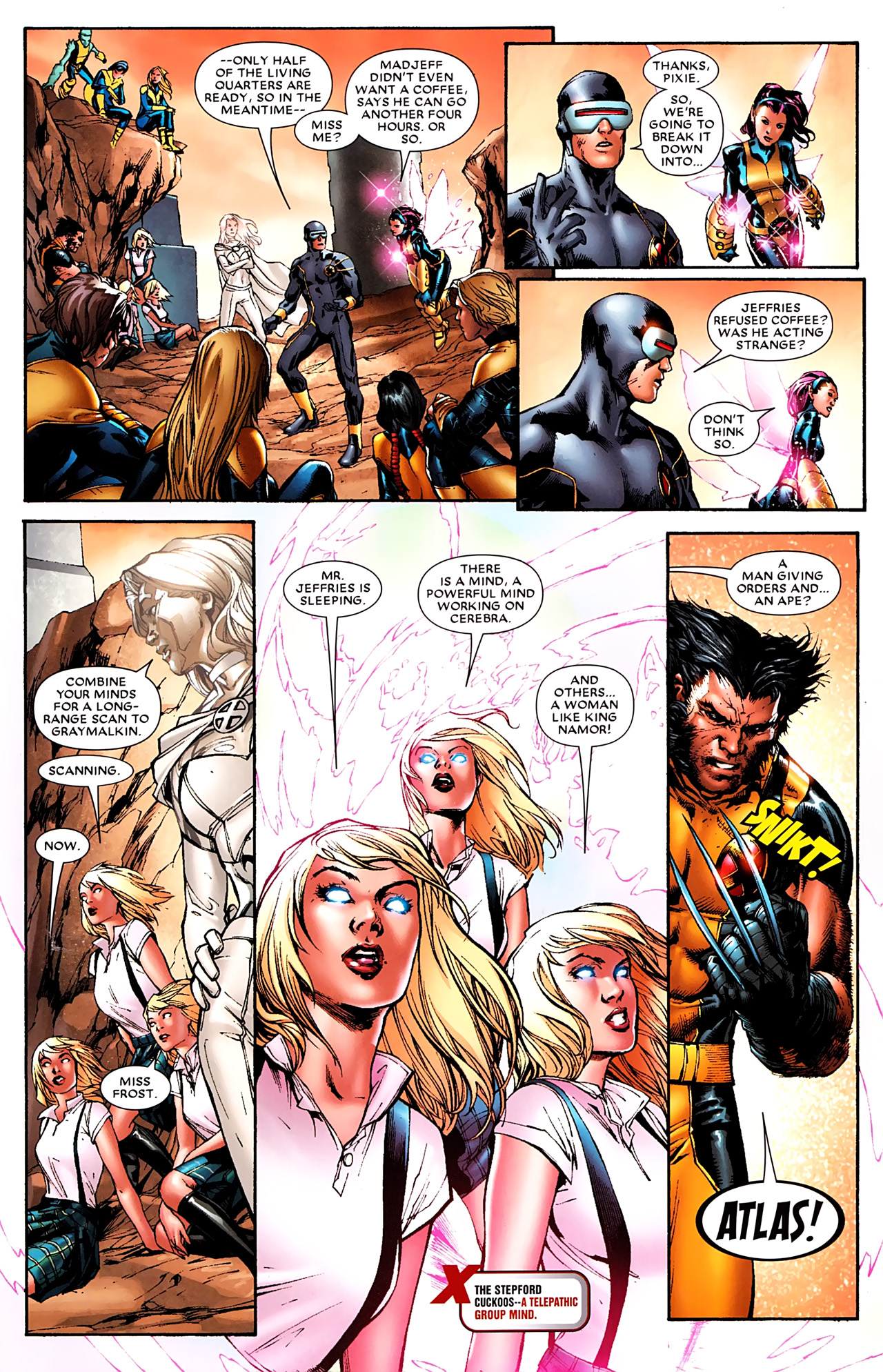Read online X-Men Vs. Agents Of Atlas comic -  Issue #1 - 15